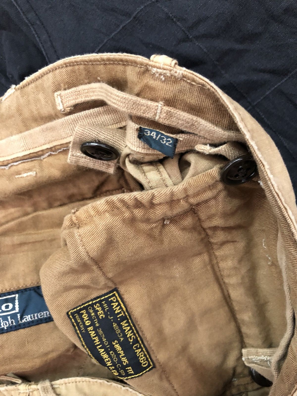 Polo Ralph Lauren Multiple Pocket Tactical Parachute Cargo Trouser Size US 34 / EU 50 - 13 Thumbnail