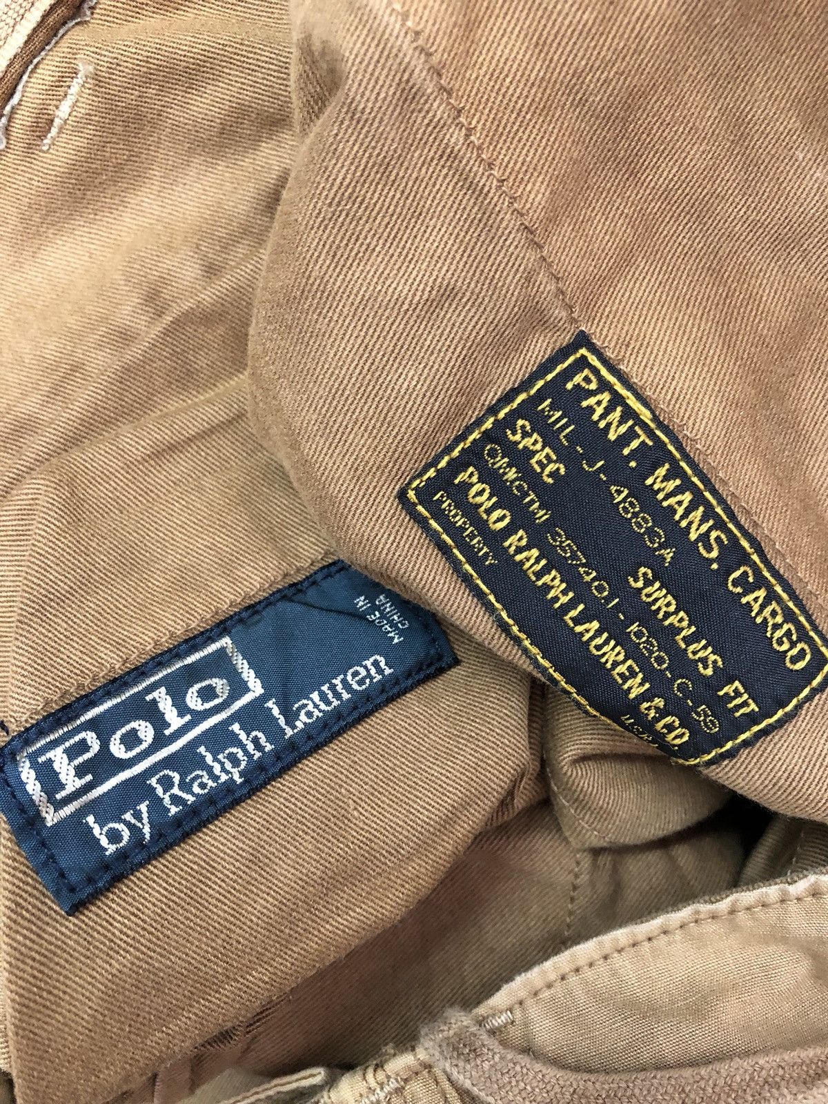 Polo Ralph Lauren Multiple Pocket Tactical Parachute Cargo Trouser Size US 34 / EU 50 - 12 Thumbnail