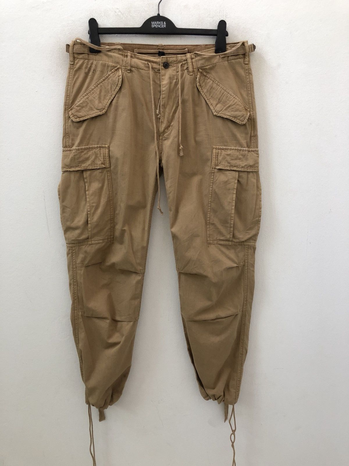 Polo Ralph Lauren Multiple Pocket Tactical Parachute Cargo Trouser Size US 34 / EU 50 - 1 Thumbnail