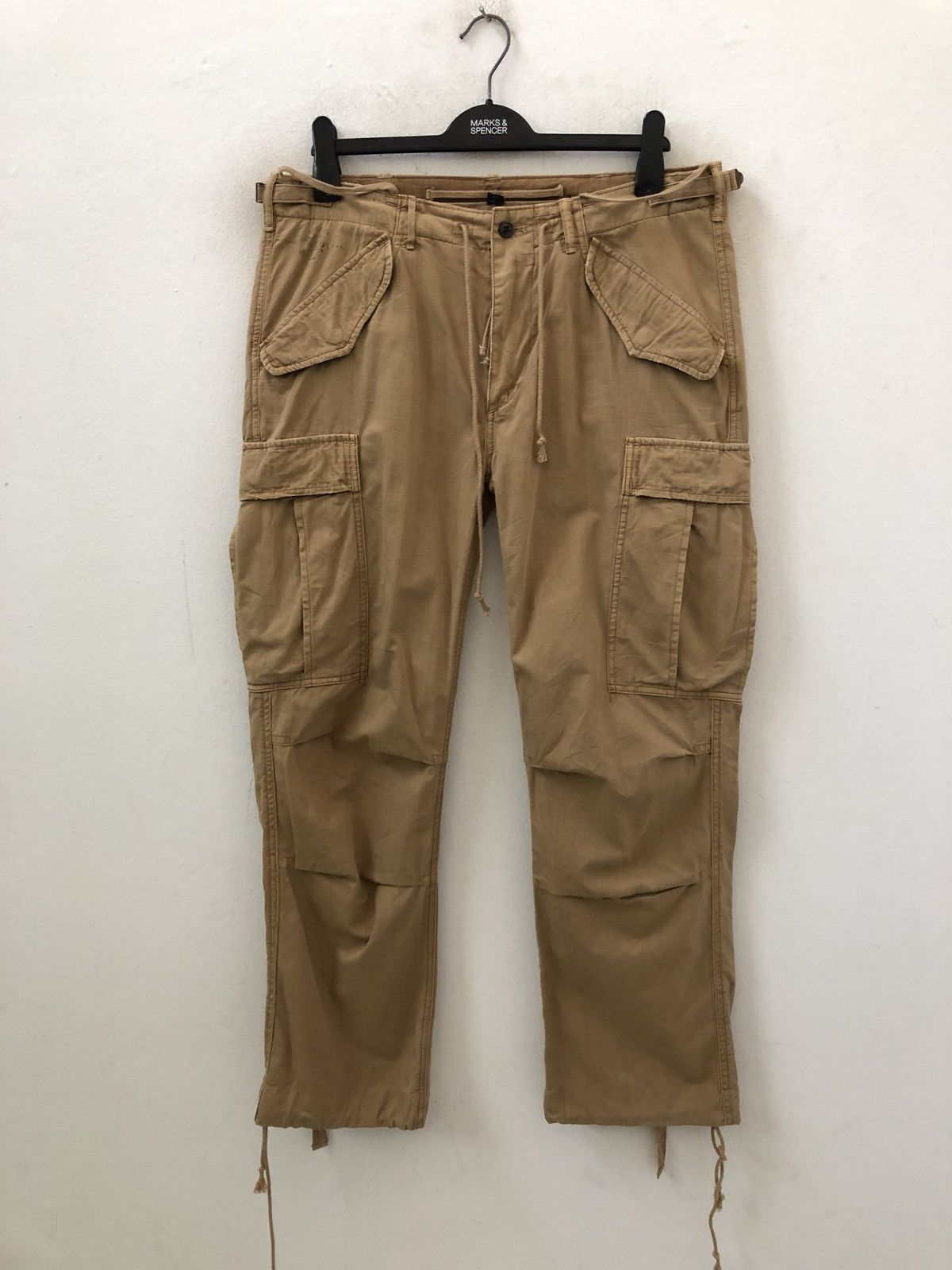 Polo Ralph Lauren Multiple Pocket Tactical Parachute Cargo Trouser Size US 34 / EU 50 - 2 Thumbnail