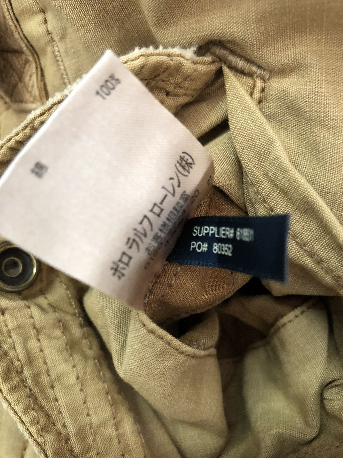 Polo Ralph Lauren Multiple Pocket Tactical Parachute Cargo Trouser Size US 34 / EU 50 - 14 Thumbnail