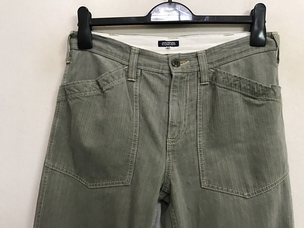 Japanese Brand × Journal Standard Vintage Journal Standard Japan HBT Military Trouser Pant Size US 31 - 2 Thumbnail