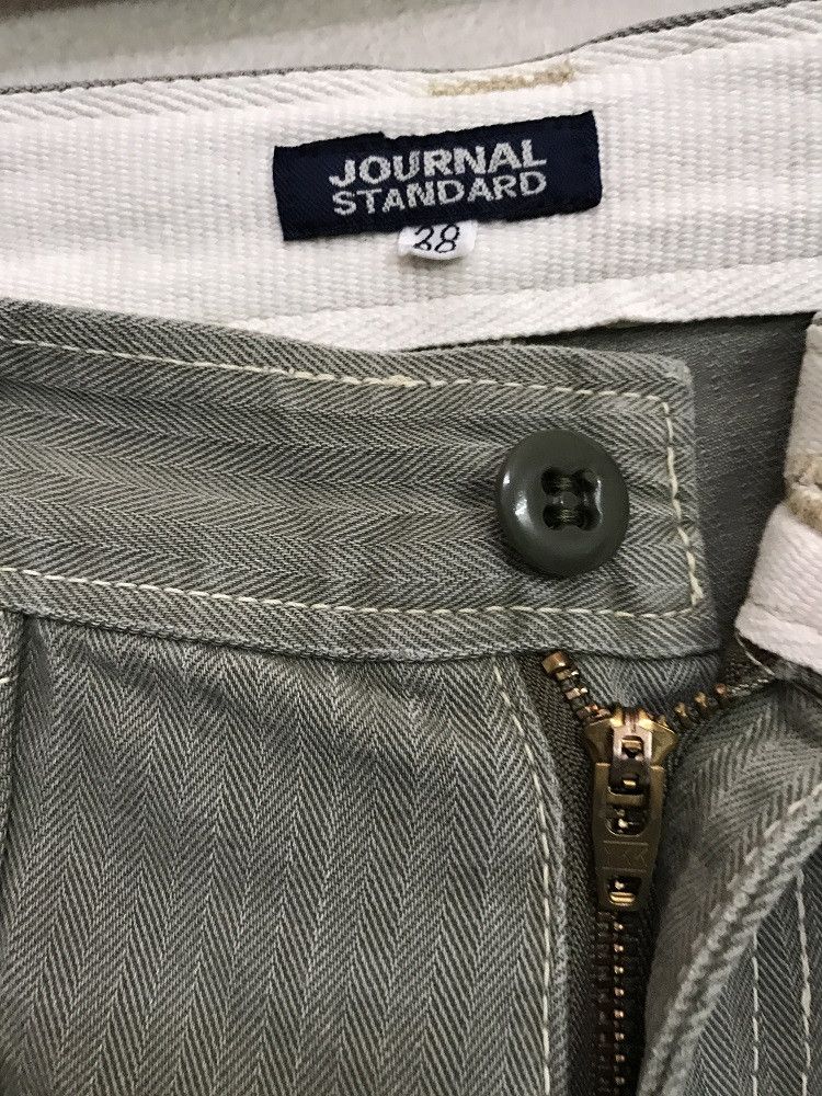 Japanese Brand × Journal Standard Vintage Journal Standard Japan HBT Military Trouser Pant Size US 31 - 3 Thumbnail