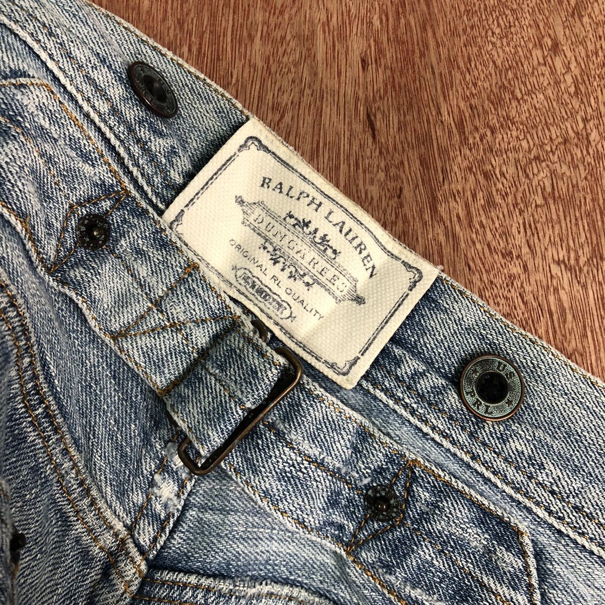 Ralph Lauren DL Ralph Lauren double knee buckle Denim Jeans Pants #c126 Size US 27 - 10 Thumbnail