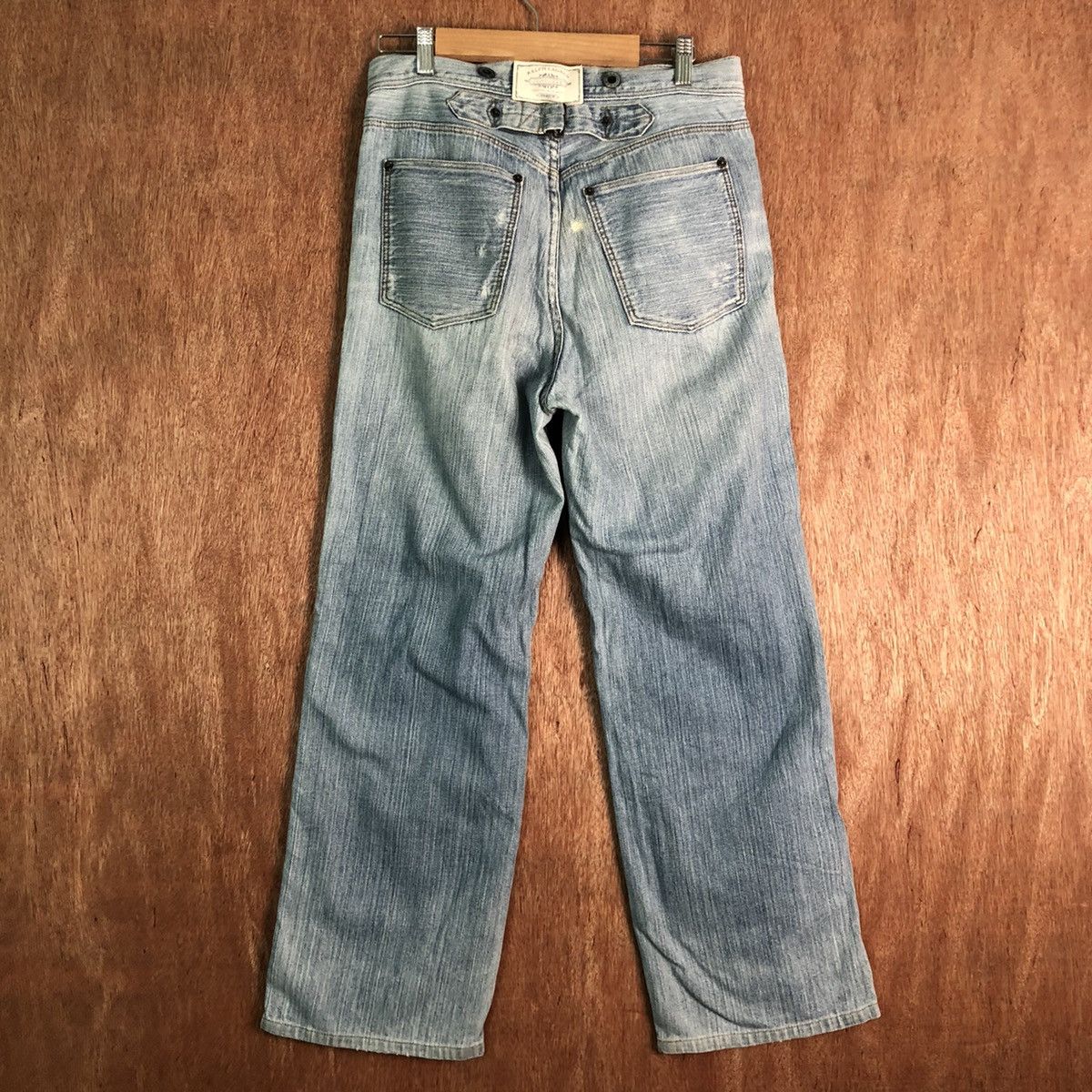 Ralph Lauren DL Ralph Lauren double knee buckle Denim Jeans Pants #c126 Size US 27 - 6 Thumbnail