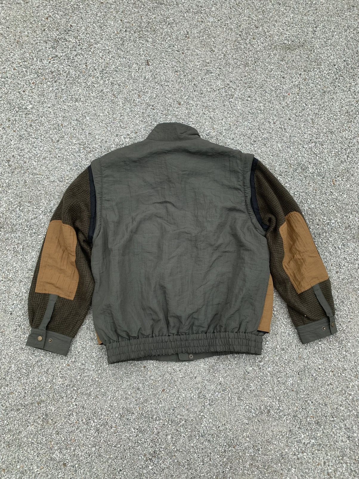 Vintage Vintage Mr Sharaku Wool Bomber Jacket Size US M / EU 48-50 / 2 - 3 Thumbnail