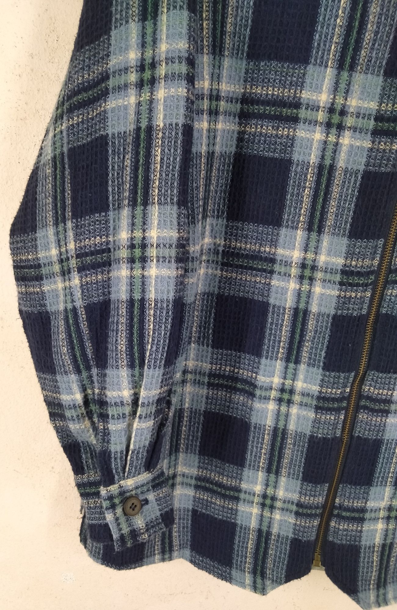 Flannel × Japanese Brand Vintage ZANINI It's Life Thick Heavy Zipper Flannel Jacket Size US M / EU 48-50 / 2 - 3 Thumbnail