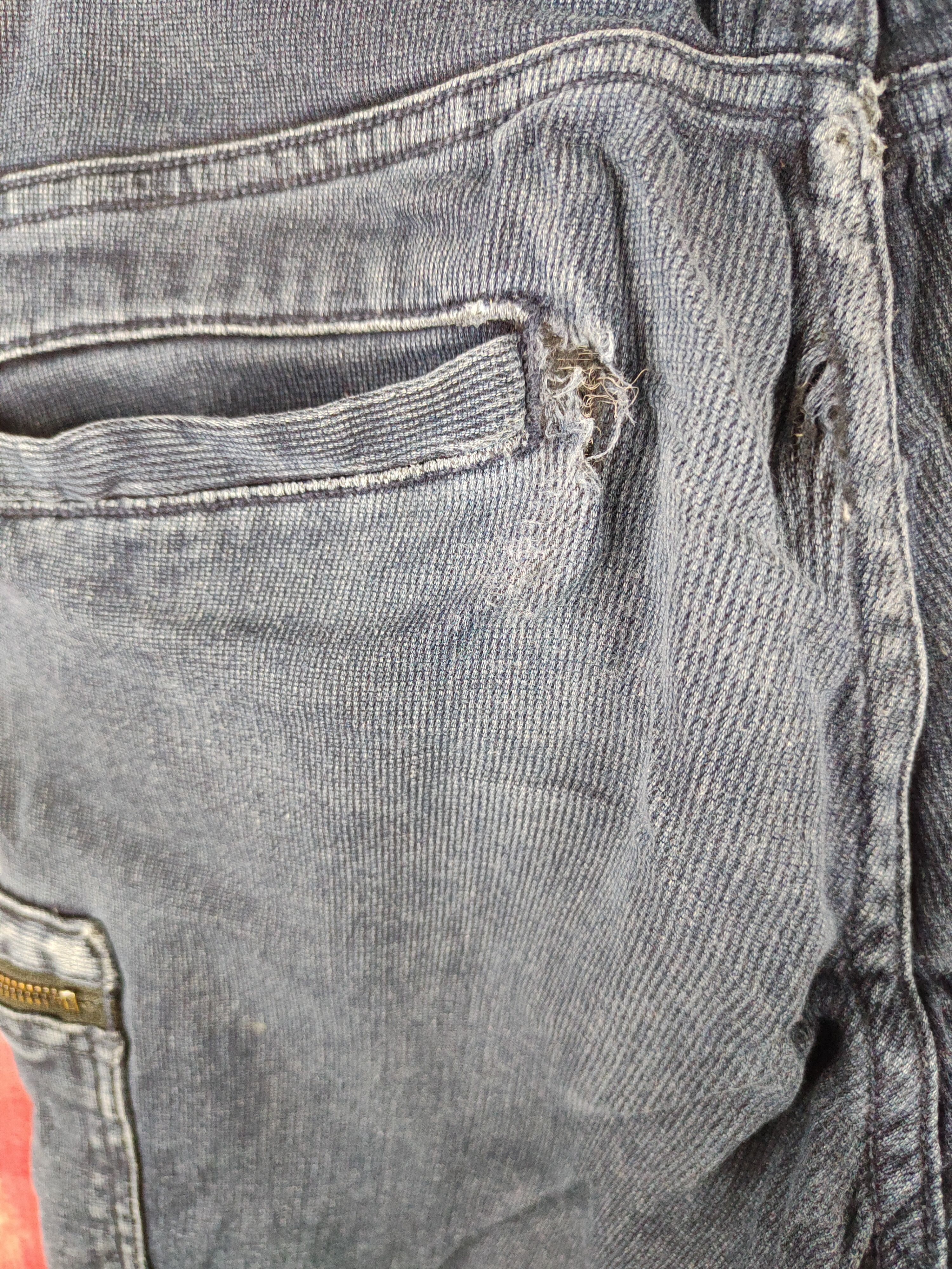 Japanese Brand Scot. Inc Blue multi pocket tactical jeans #4672 Size US 30 / EU 46 - 10 Thumbnail
