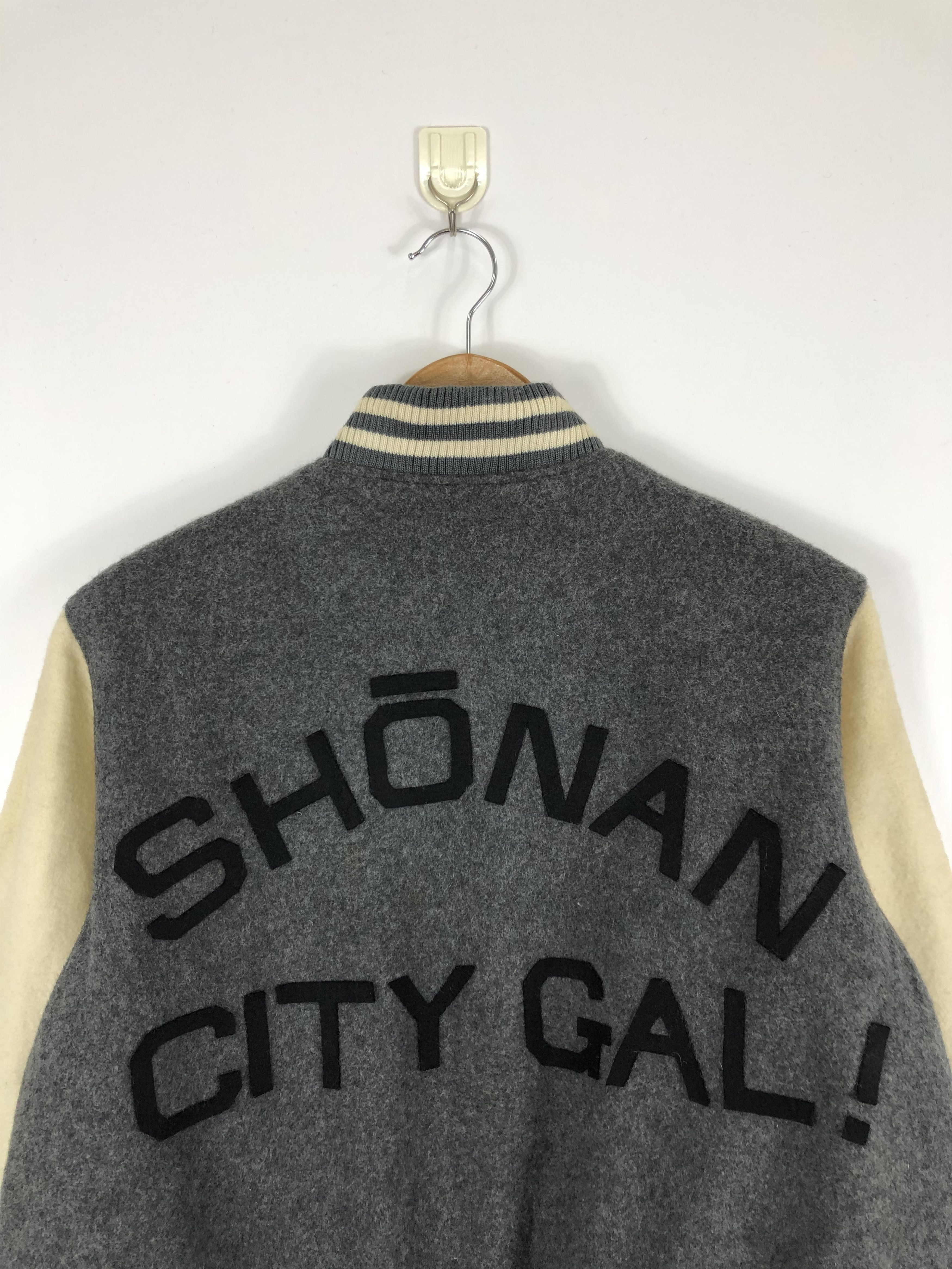 Japanese Brand × Vintage Vintage Shonan City Gal Varsity Jacket Size US L / EU 52-54 / 3 - 4 Thumbnail