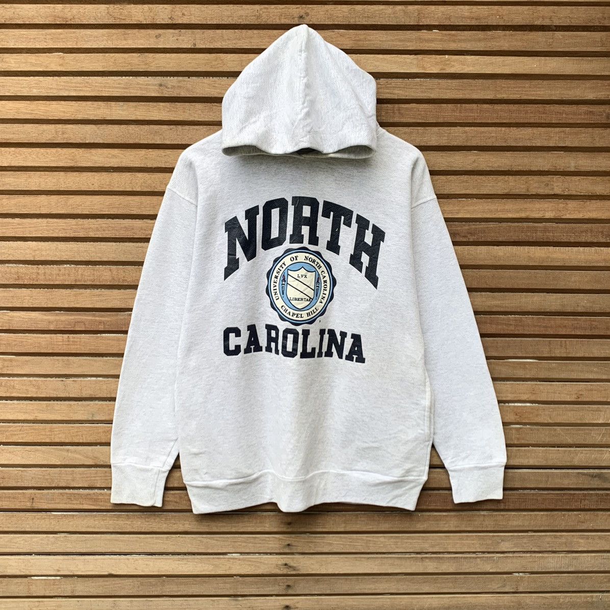 Vintage Vintage 1990s University North Carolina Chapel Hill Hoodie Size US M / EU 48-50 / 2 - 1 Thumbnail