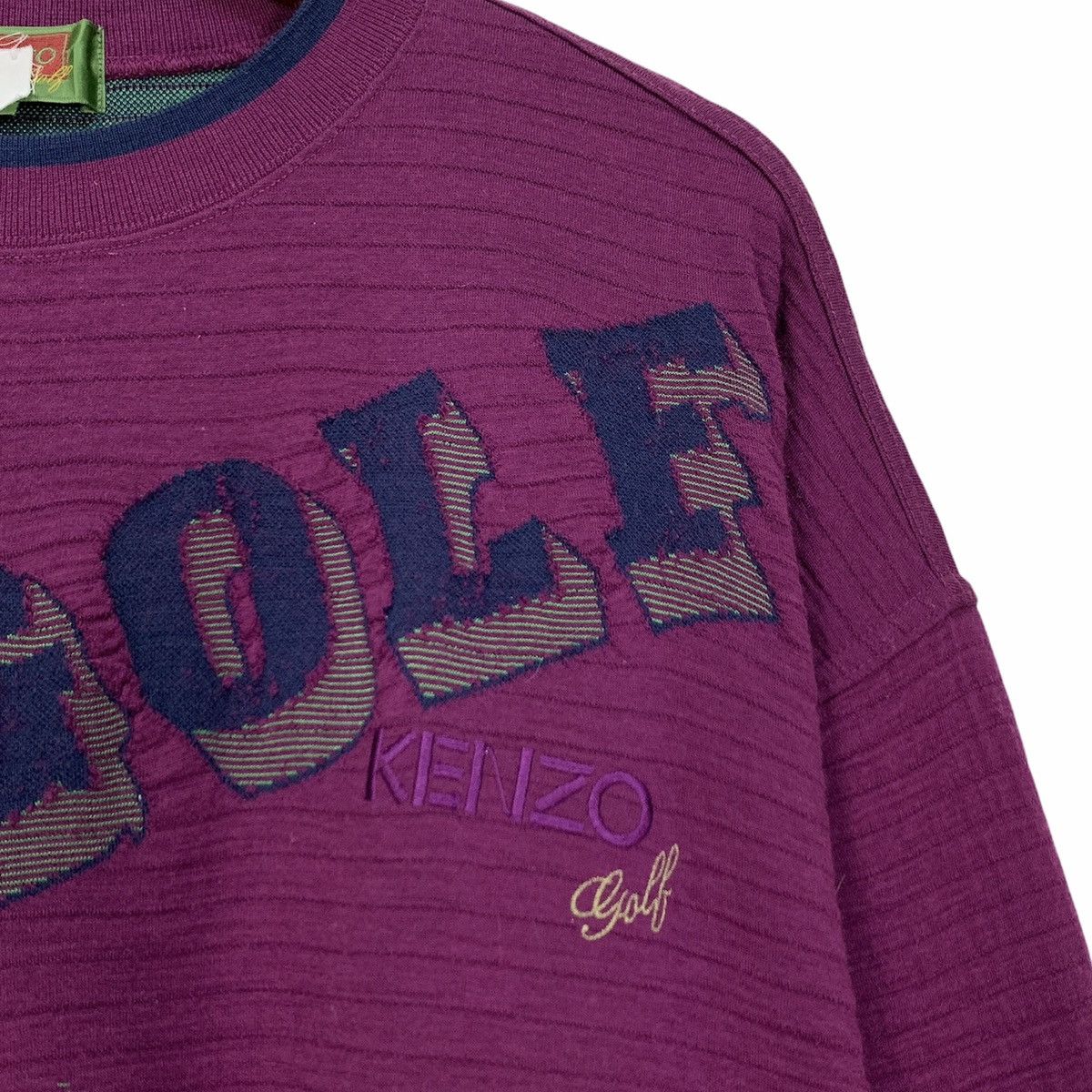 Kenzo Kenzo Golf Crewneck BigLogo Size US L / EU 52-54 / 3 - 7 Thumbnail