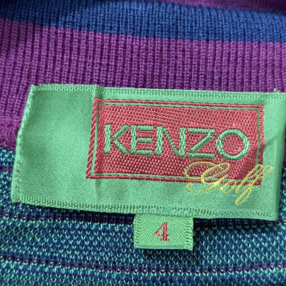 Kenzo Kenzo Golf Crewneck BigLogo Size US L / EU 52-54 / 3 - 8 Thumbnail