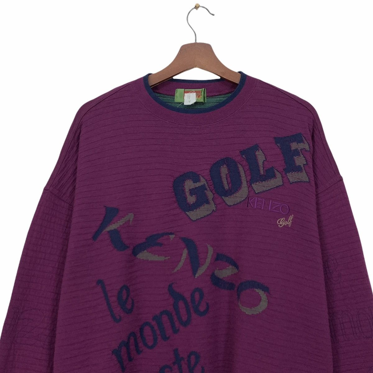 Kenzo Kenzo Golf Crewneck BigLogo Size US L / EU 52-54 / 3 - 1 Thumbnail