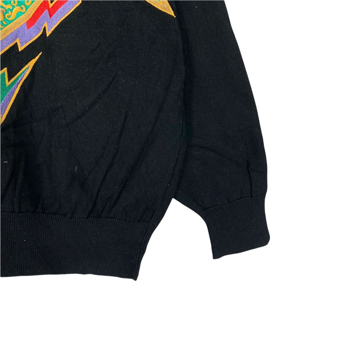 Lancel Lancel Paris Jeans Crewneck Embroidered Biglogo Size US L / EU 52-54 / 3 - 8 Thumbnail