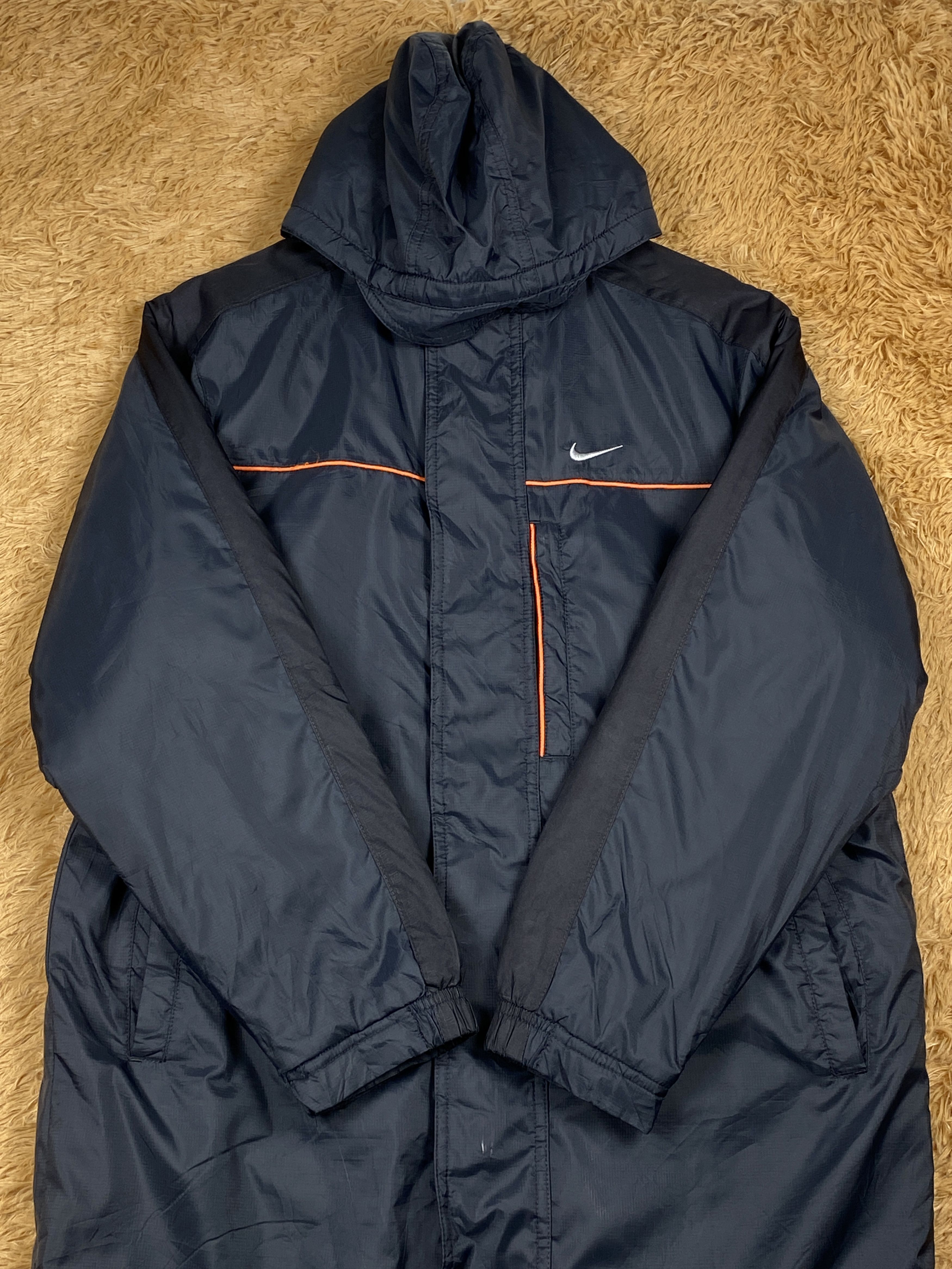 Nike Vintage Nike Swoosh Hoodie Sherpa Lining Jacket J1635 Size US S / EU 44-46 / 1 - 4 Thumbnail