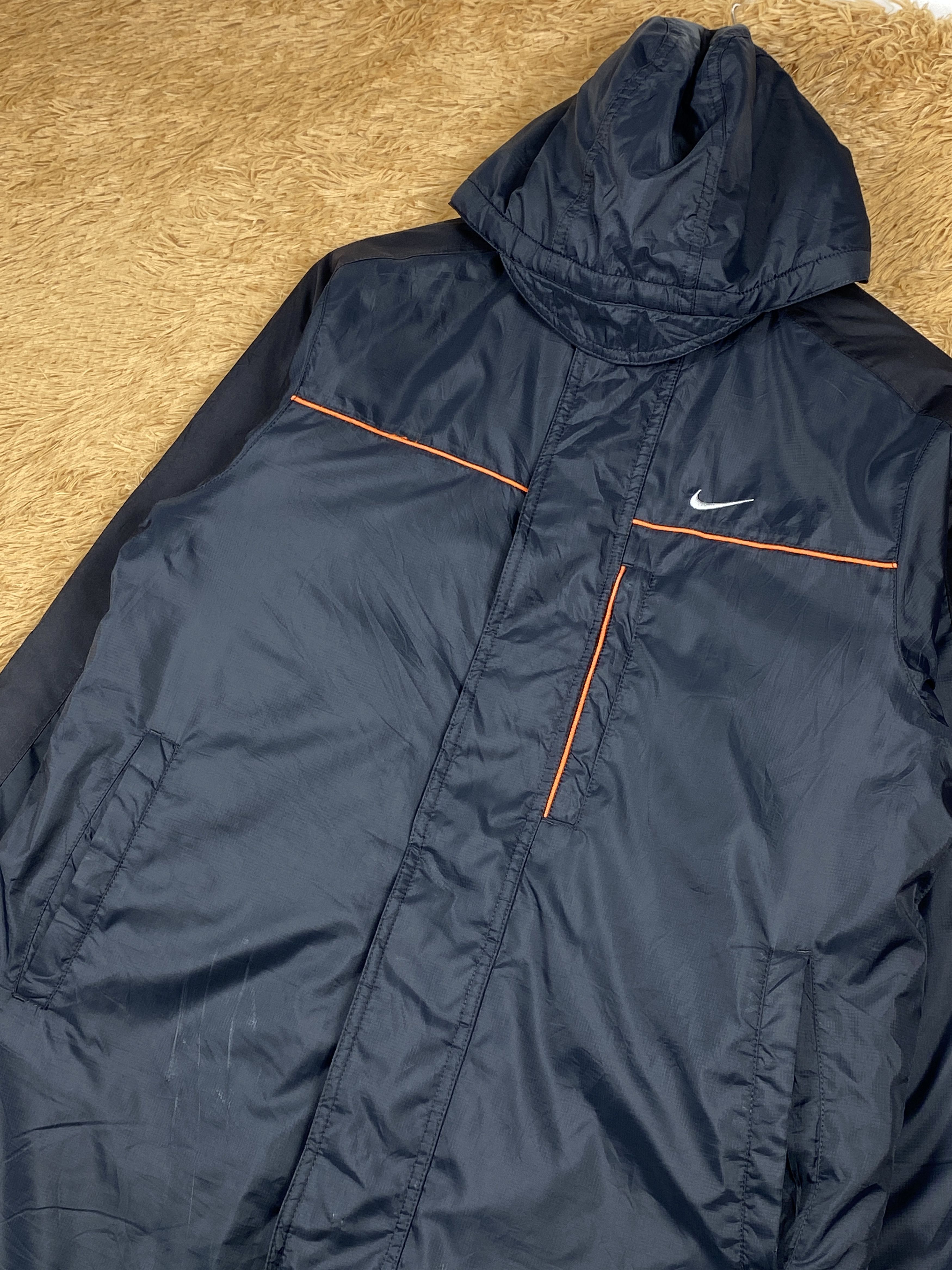 Nike Vintage Nike Swoosh Hoodie Sherpa Lining Jacket J1635 Size US S / EU 44-46 / 1 - 3 Thumbnail