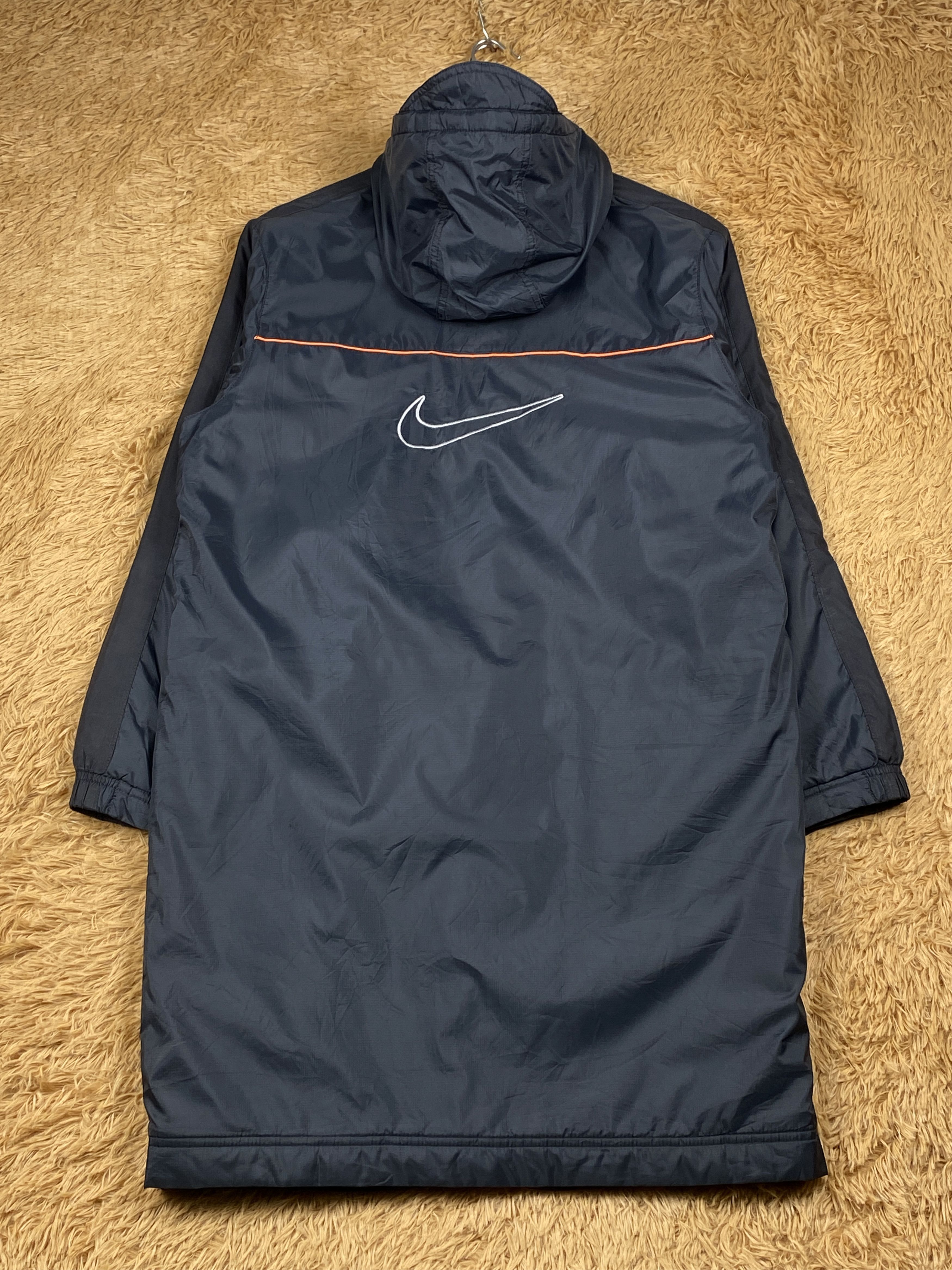 Nike Vintage Nike Swoosh Hoodie Sherpa Lining Jacket J1635 Size US S / EU 44-46 / 1 - 5 Thumbnail