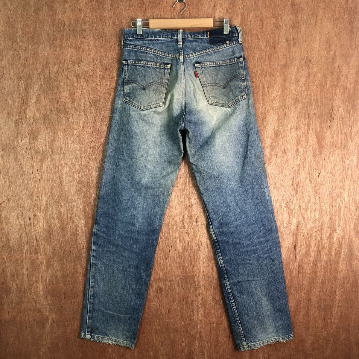 Levi's DLL Levi's Strauss Blue Disstressed Denim Jeans Pants #c240 Size US 30 / EU 46 - 8 Thumbnail