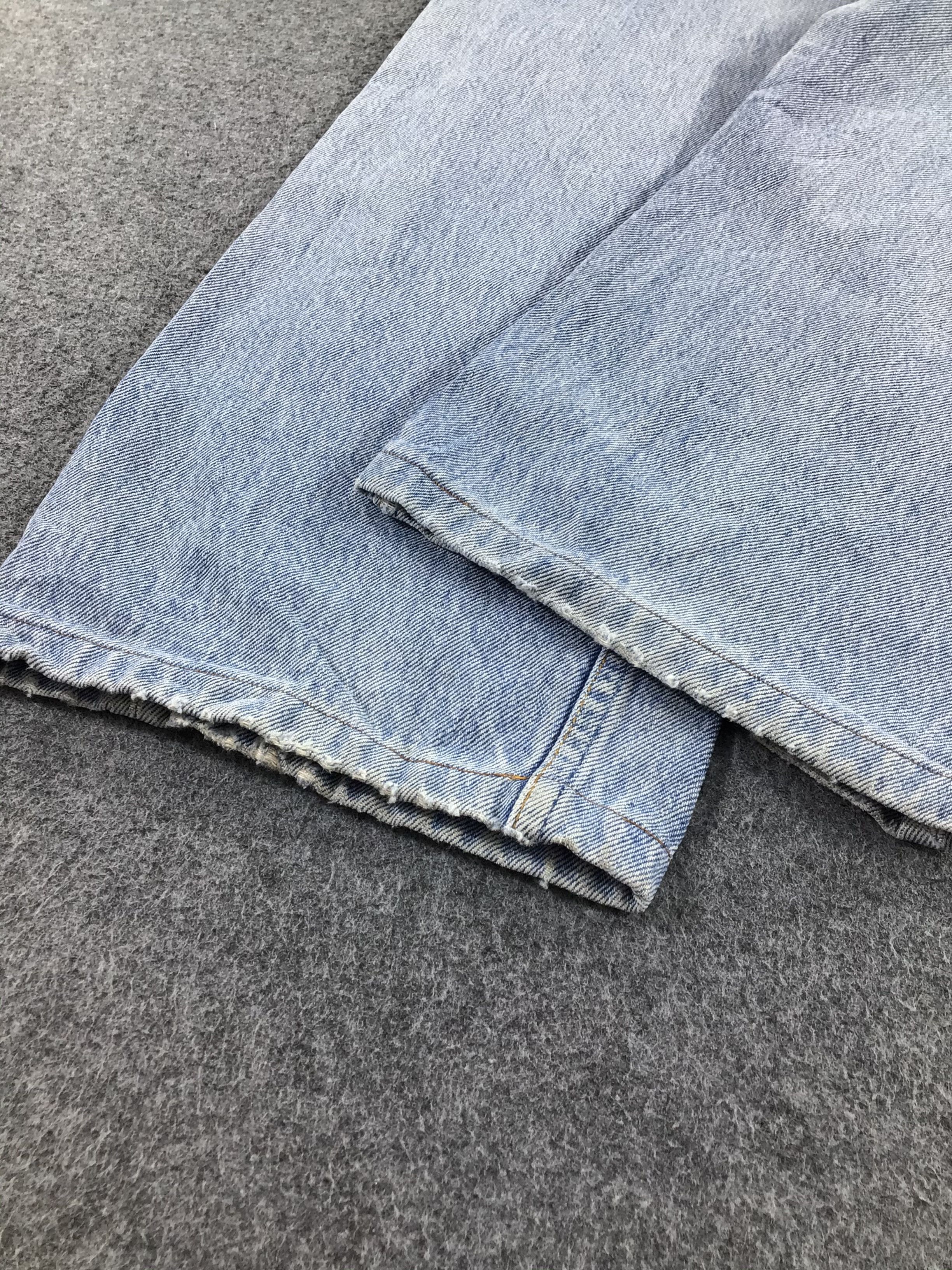 Levi's × Vintage Vintage 90s Light Wash Levis Jeans Lot 501 -JM510 Size US 34 / EU 50 - 5 Thumbnail