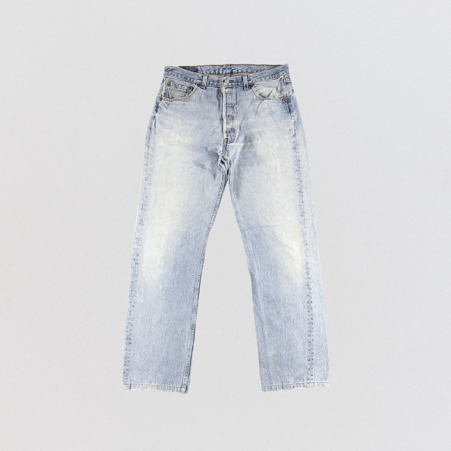 Levi's × Vintage Vintage 90s Light Wash Levis Jeans Lot 501 -JM510 Size US 34 / EU 50 - 1 Thumbnail