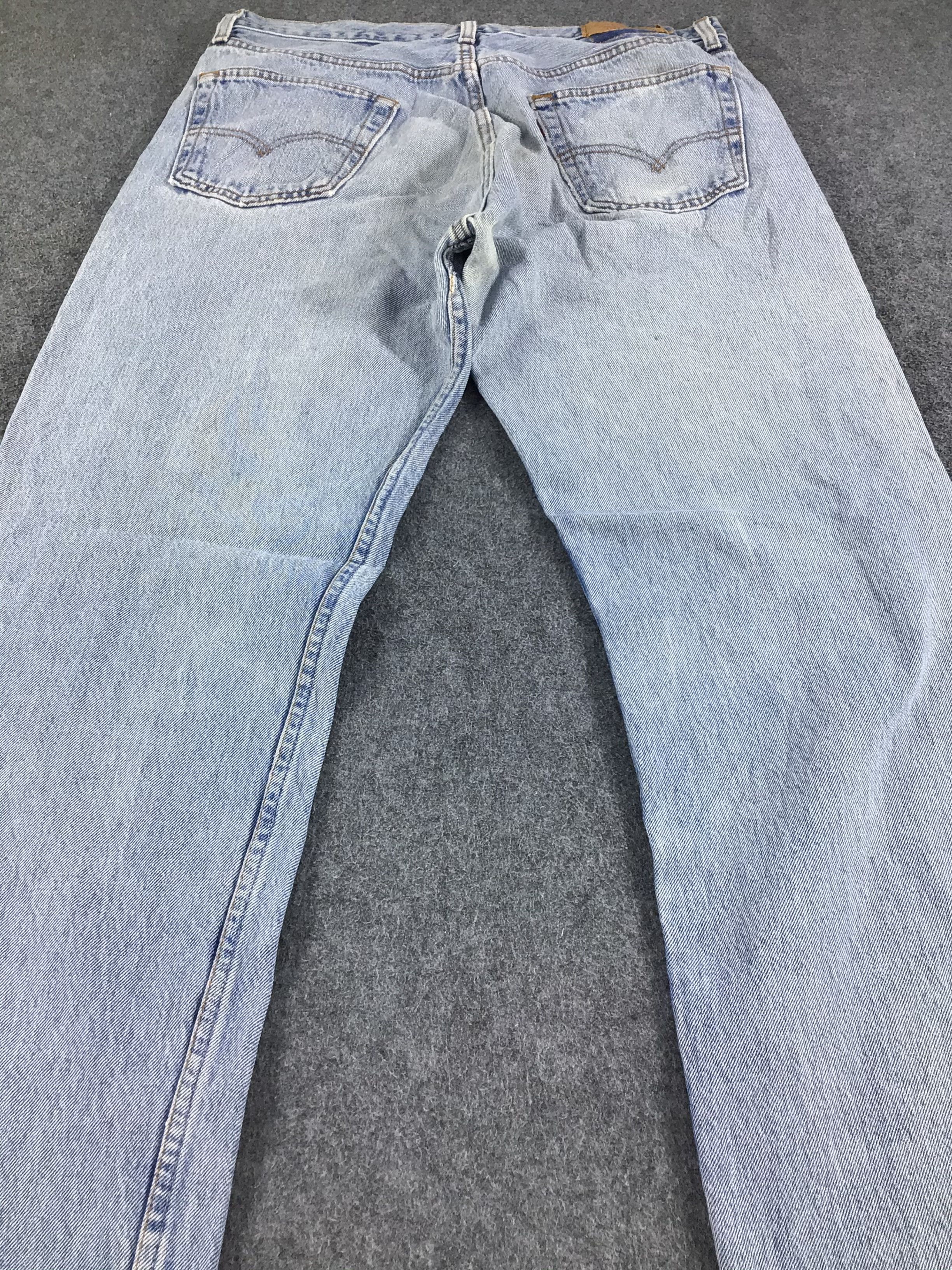 Levi's × Vintage Vintage 90s Light Wash Levis Jeans Lot 501 -JM510 Size US 34 / EU 50 - 4 Thumbnail