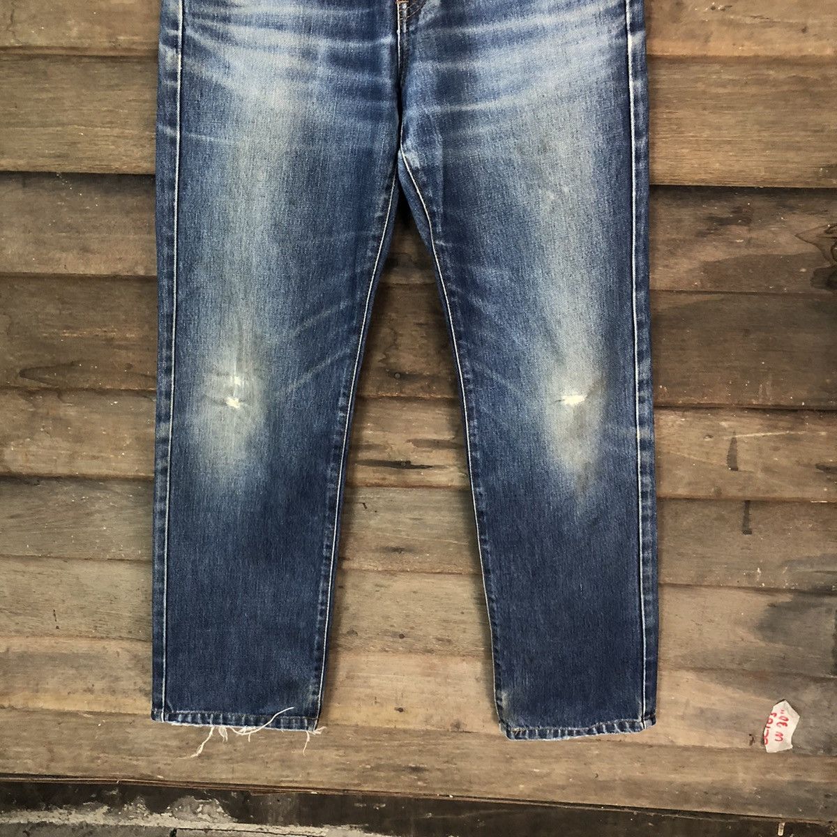Edwin Edwin Distressed Denim vintage Pants #5124 Size US 27 - 3 Thumbnail