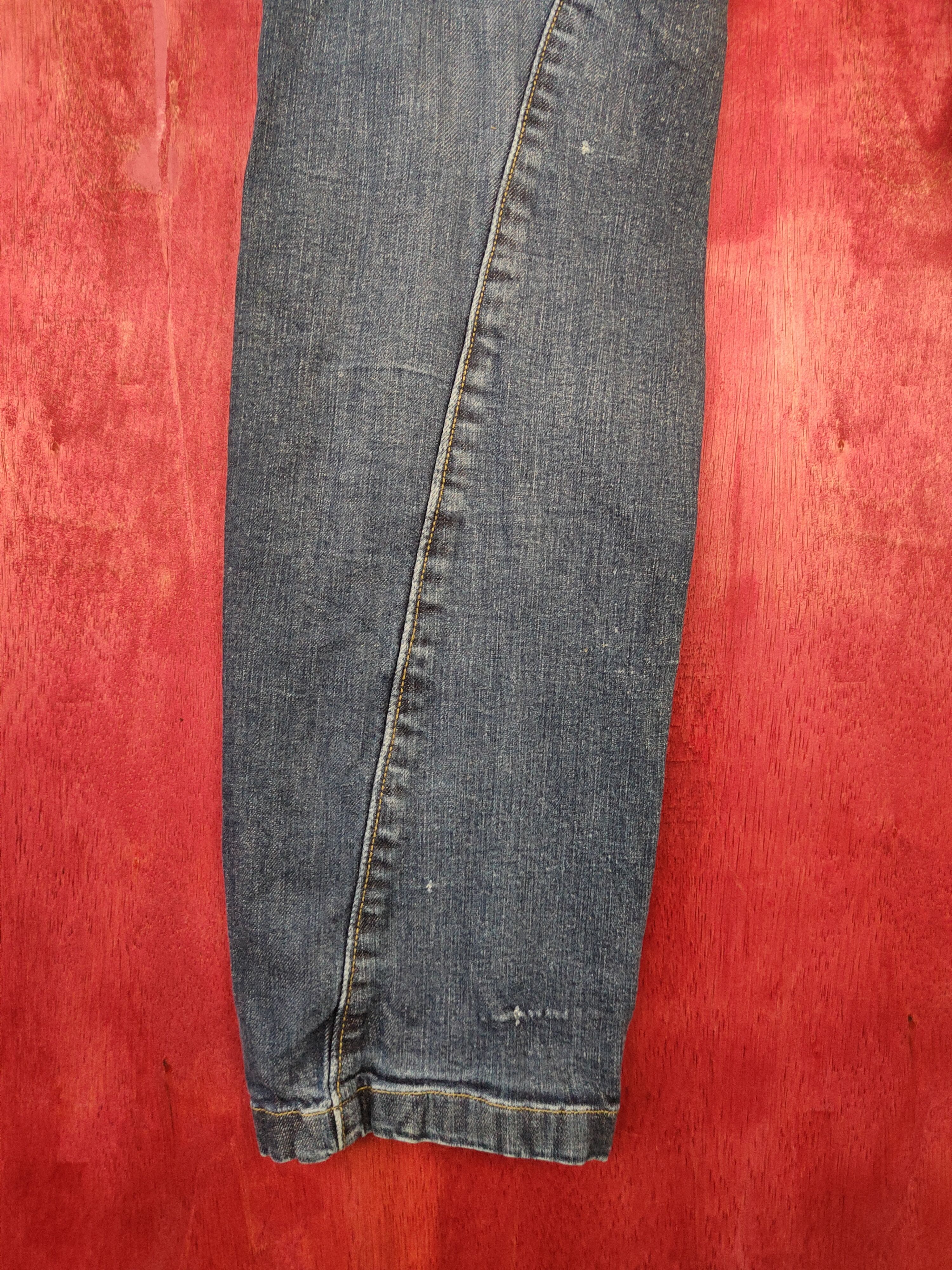 Japanese Brand Even River Blue multi pocket tactical cargo Jeans #4936 Size US 34 / EU 50 - 11 Thumbnail