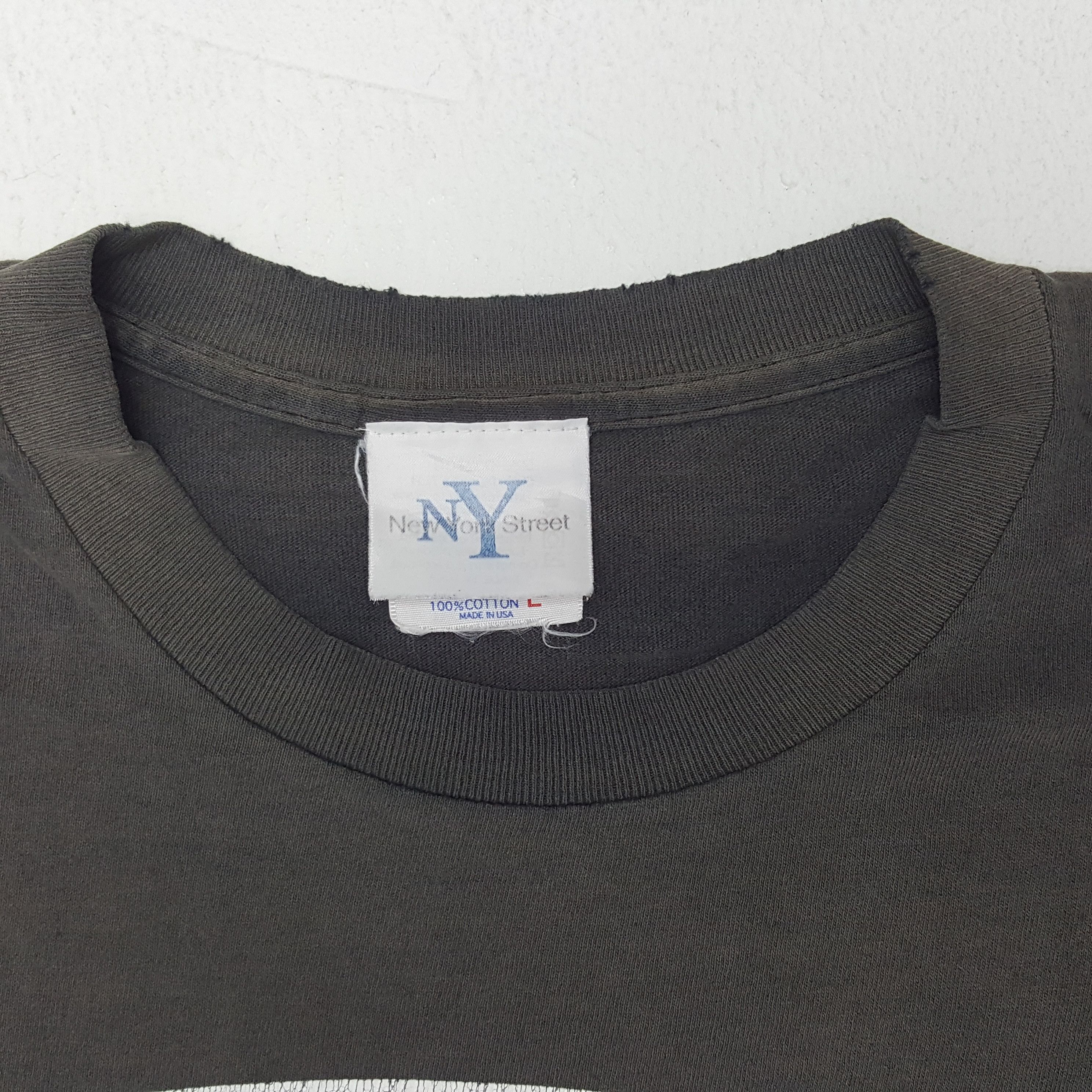 Japanese Brand × Number (N)ine × Vintage Vintage Number Nine Design New York Street Tshirt Size US L / EU 52-54 / 3 - 4 Thumbnail