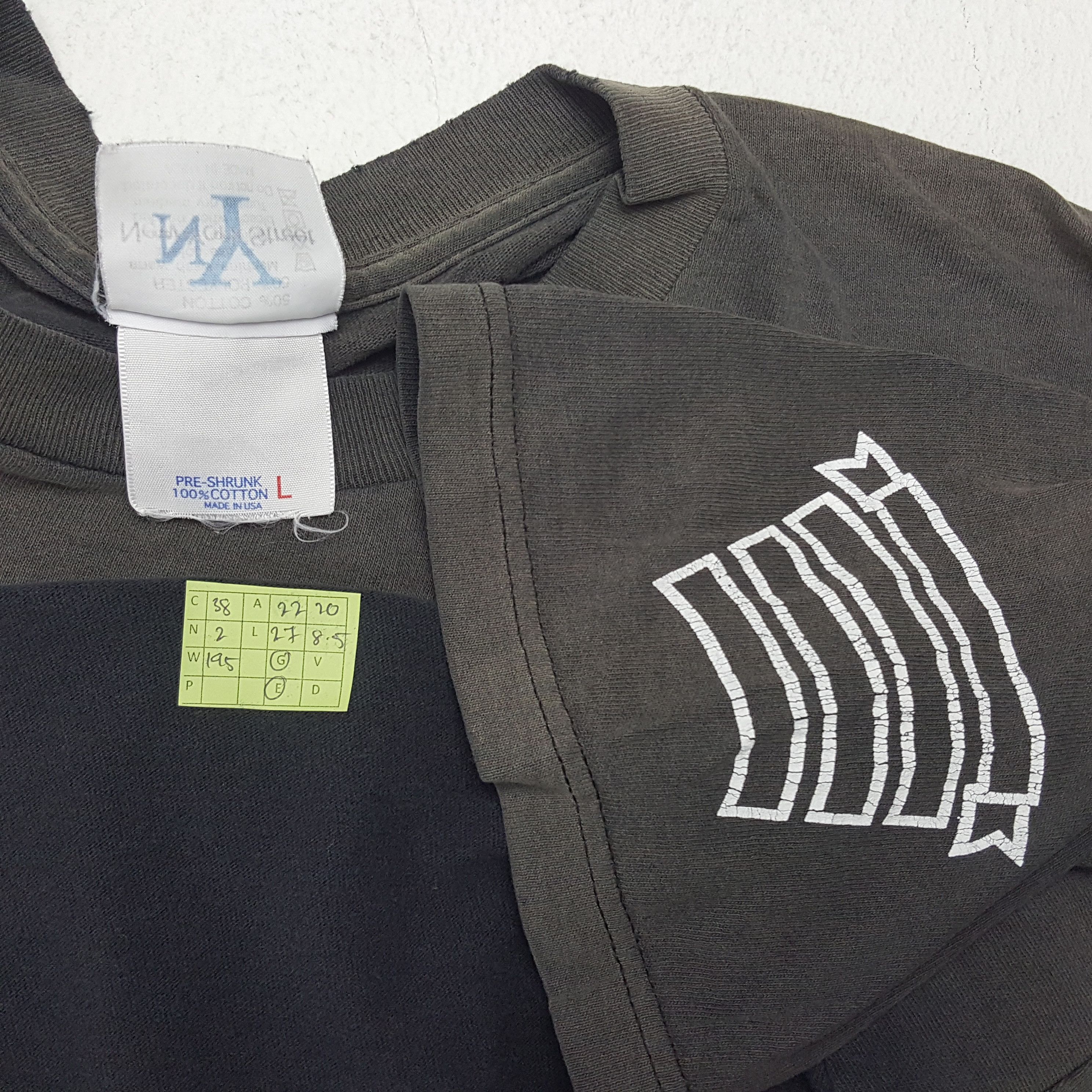 Japanese Brand × Number (N)ine × Vintage Vintage Number Nine Design New York Street Tshirt Size US L / EU 52-54 / 3 - 5 Thumbnail