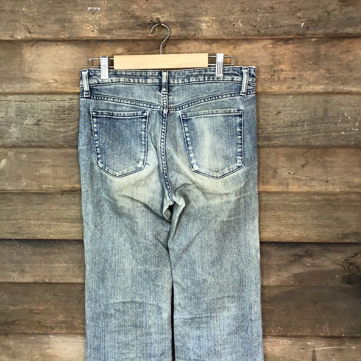 Faded Glory Japanese Brand Blue Diatressed Denim Pants #5088 Size 28" / US 6 / IT 42 - 9 Thumbnail