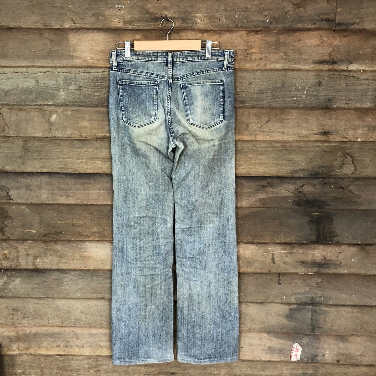 Faded Glory Japanese Brand Blue Diatressed Denim Pants #5088 Size 28" / US 6 / IT 42 - 8 Thumbnail