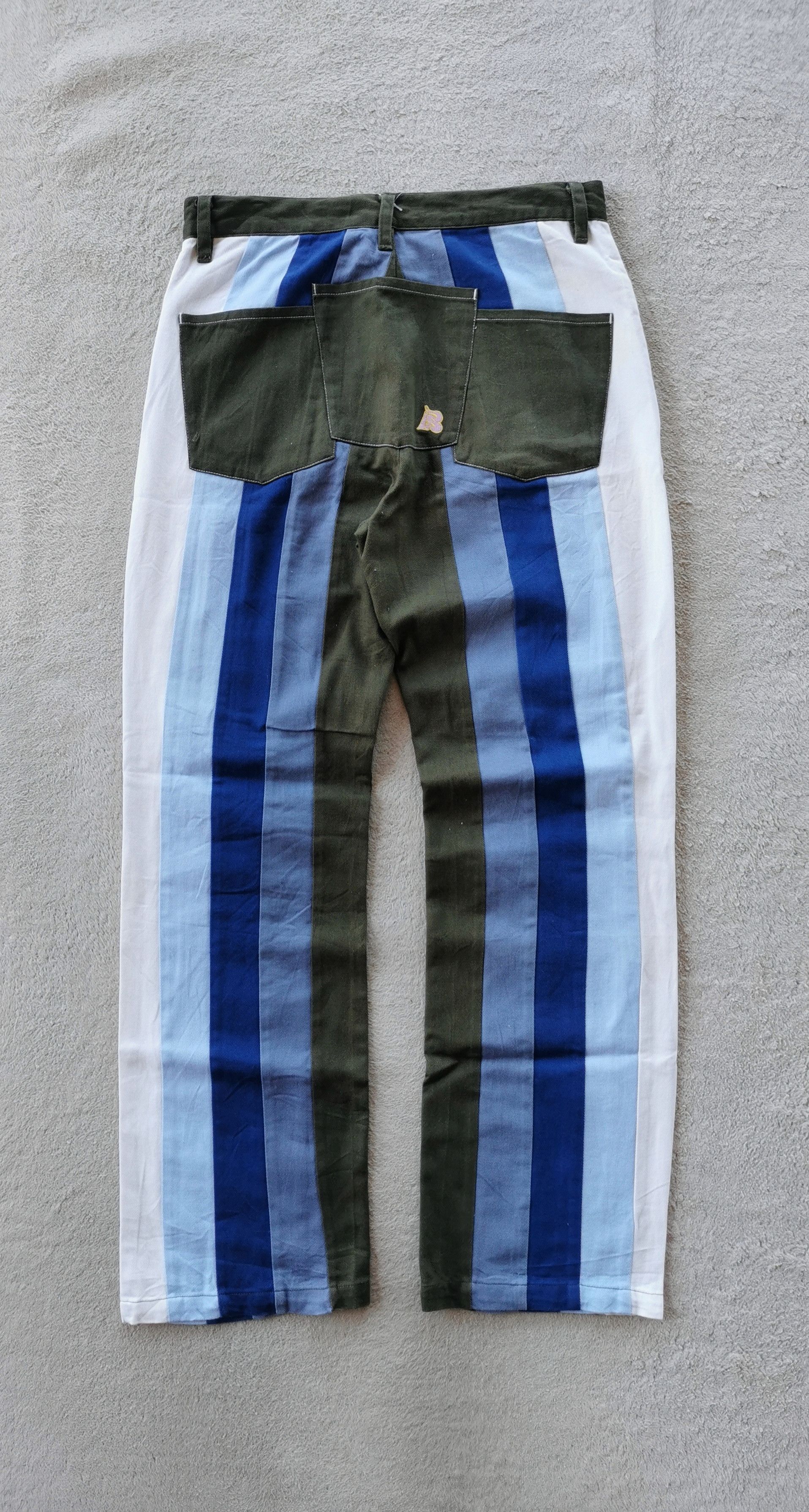 Vintage × Y/Project Vintage BONG Clothing Brand Striped Jeans Size US 31 - 5 Thumbnail