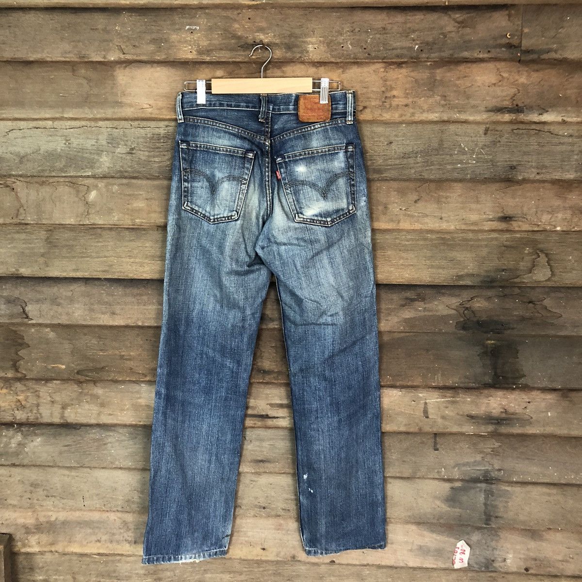 Levi's 502 Levis Blue vintage Distressed Denim Pants #5117 Size US 28 / EU 44 - 9 Thumbnail