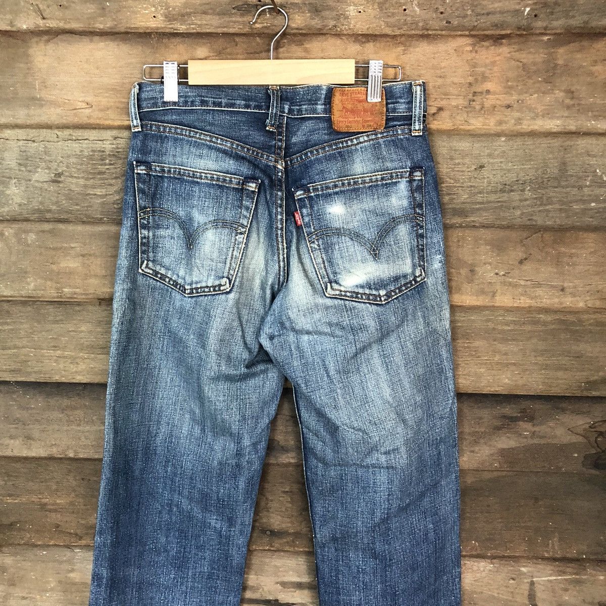 Levi's 502 Levis Blue vintage Distressed Denim Pants #5117 Size US 28 / EU 44 - 10 Thumbnail