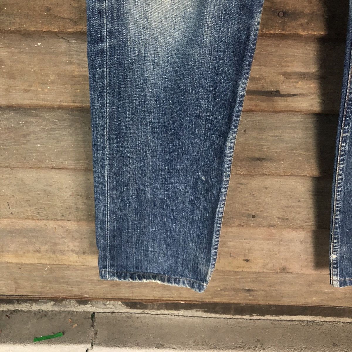 Levi's 502 Levis Blue vintage Distressed Denim Pants #5117 Size US 28 / EU 44 - 6 Thumbnail