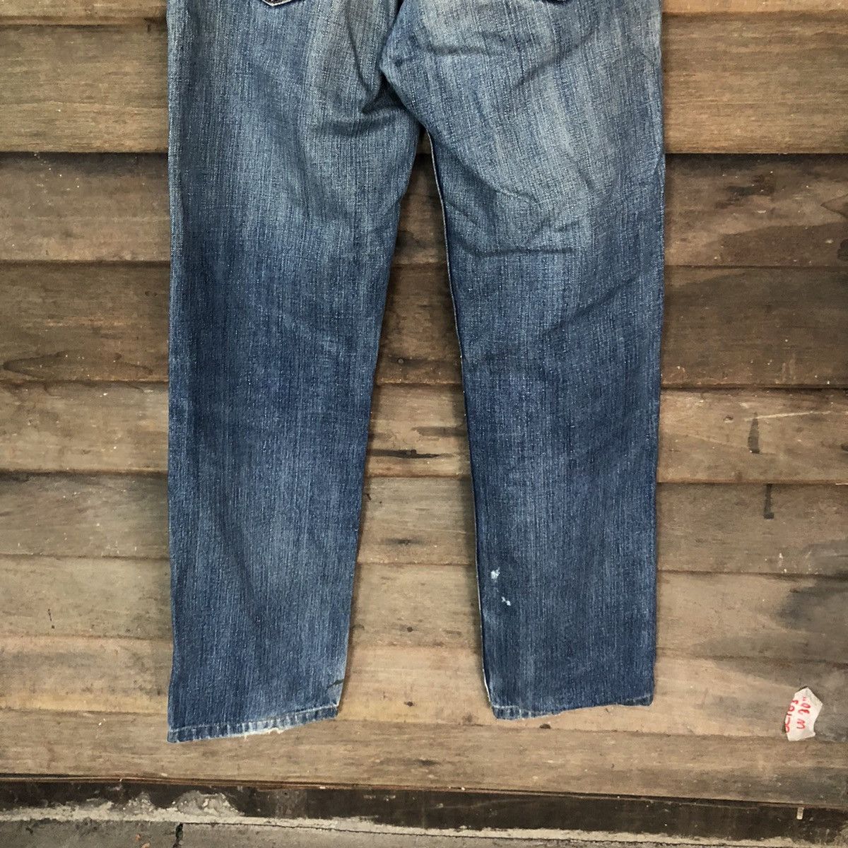 Levi's 502 Levis Blue vintage Distressed Denim Pants #5117 Size US 28 / EU 44 - 11 Thumbnail