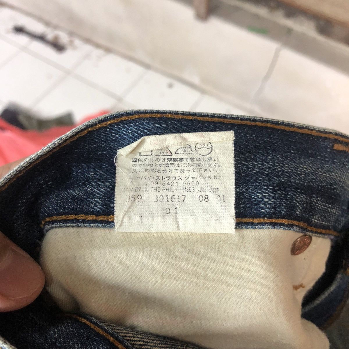 Levi's 502 Levis Blue vintage Distressed Denim Pants #5117 Size US 28 / EU 44 - 17 Thumbnail