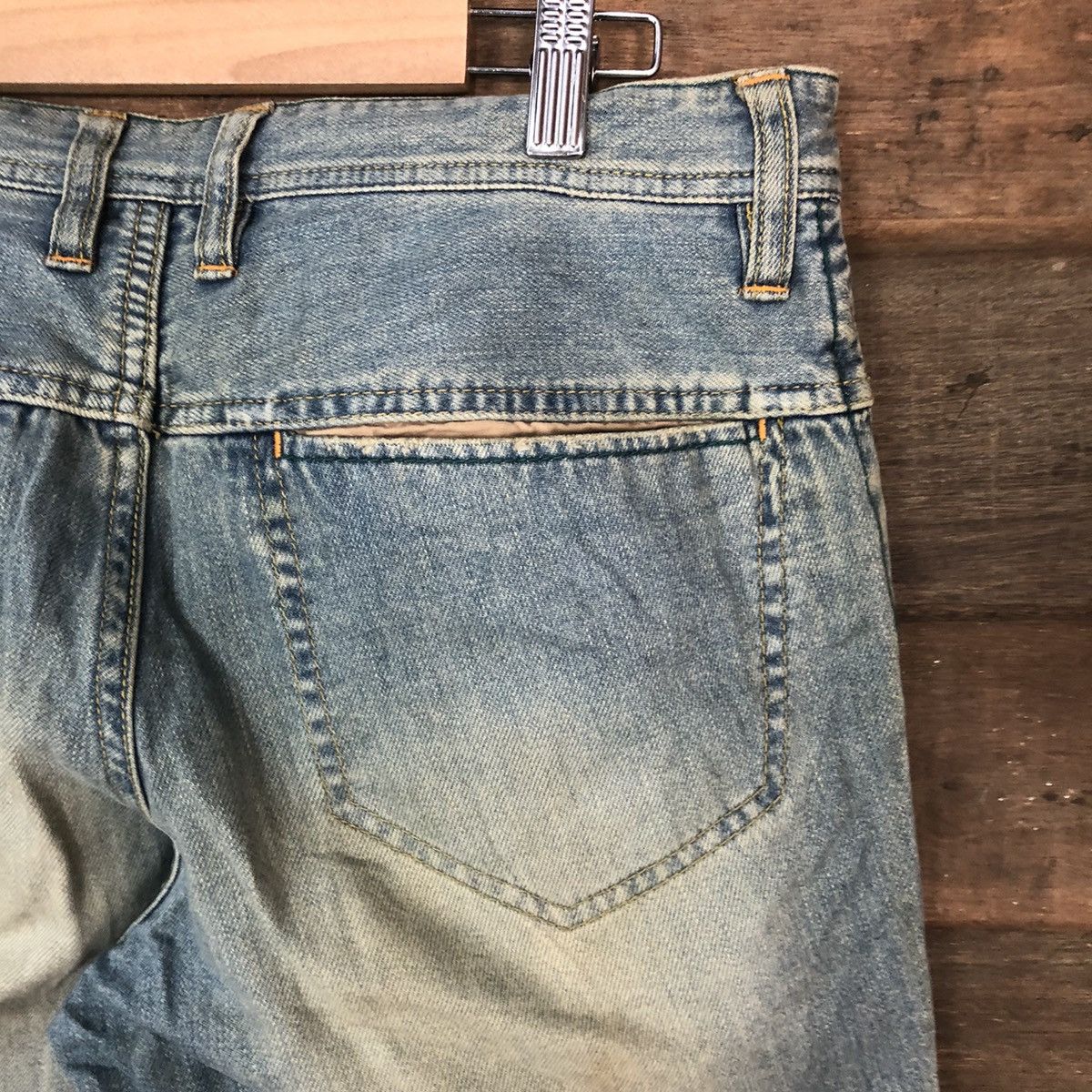 ADAM ET ROPE Adam Et Rope faded Blue Distressed Denim #5111 Size US 30 / EU 46 - 13 Thumbnail