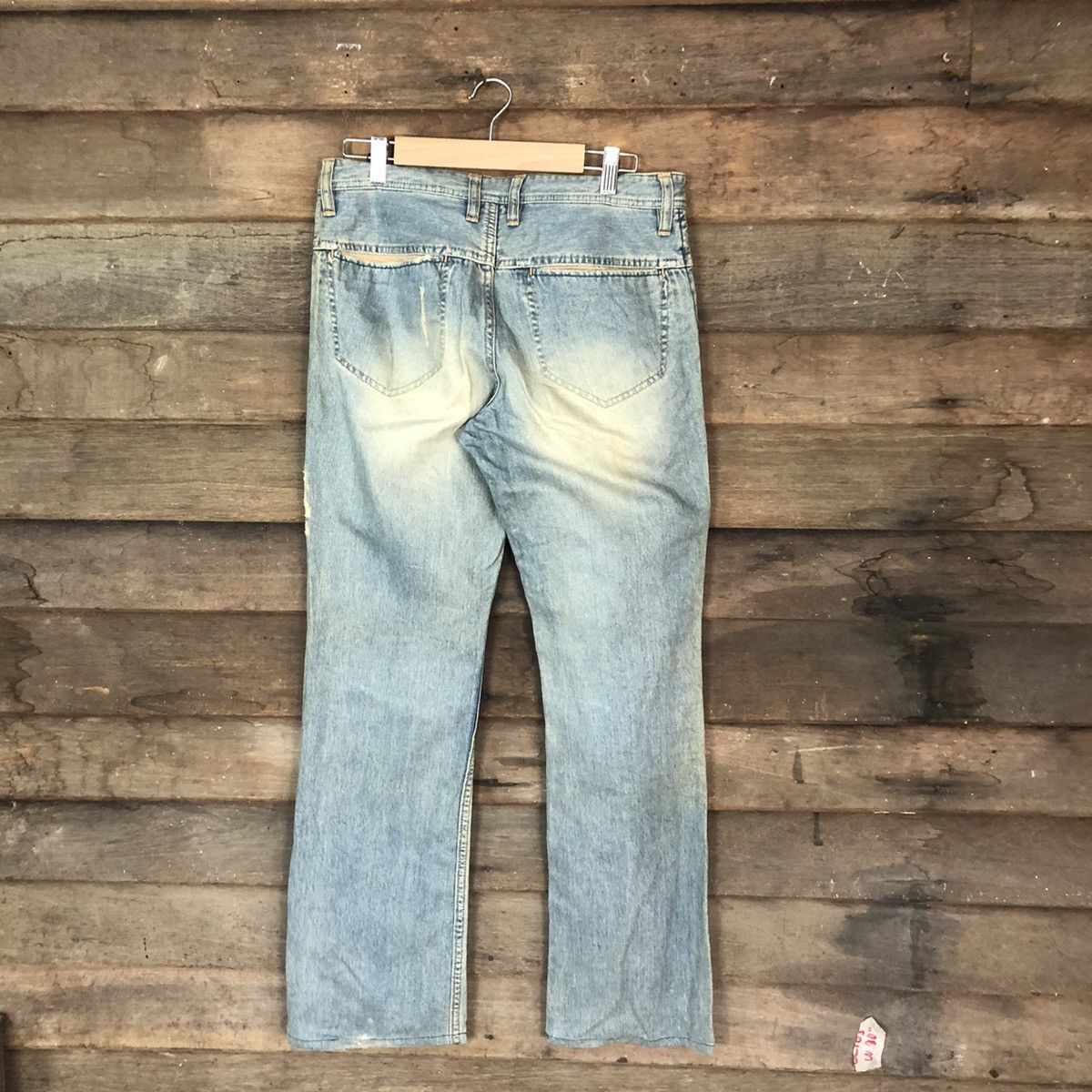 ADAM ET ROPE Adam Et Rope faded Blue Distressed Denim #5111 Size US 30 / EU 46 - 9 Thumbnail