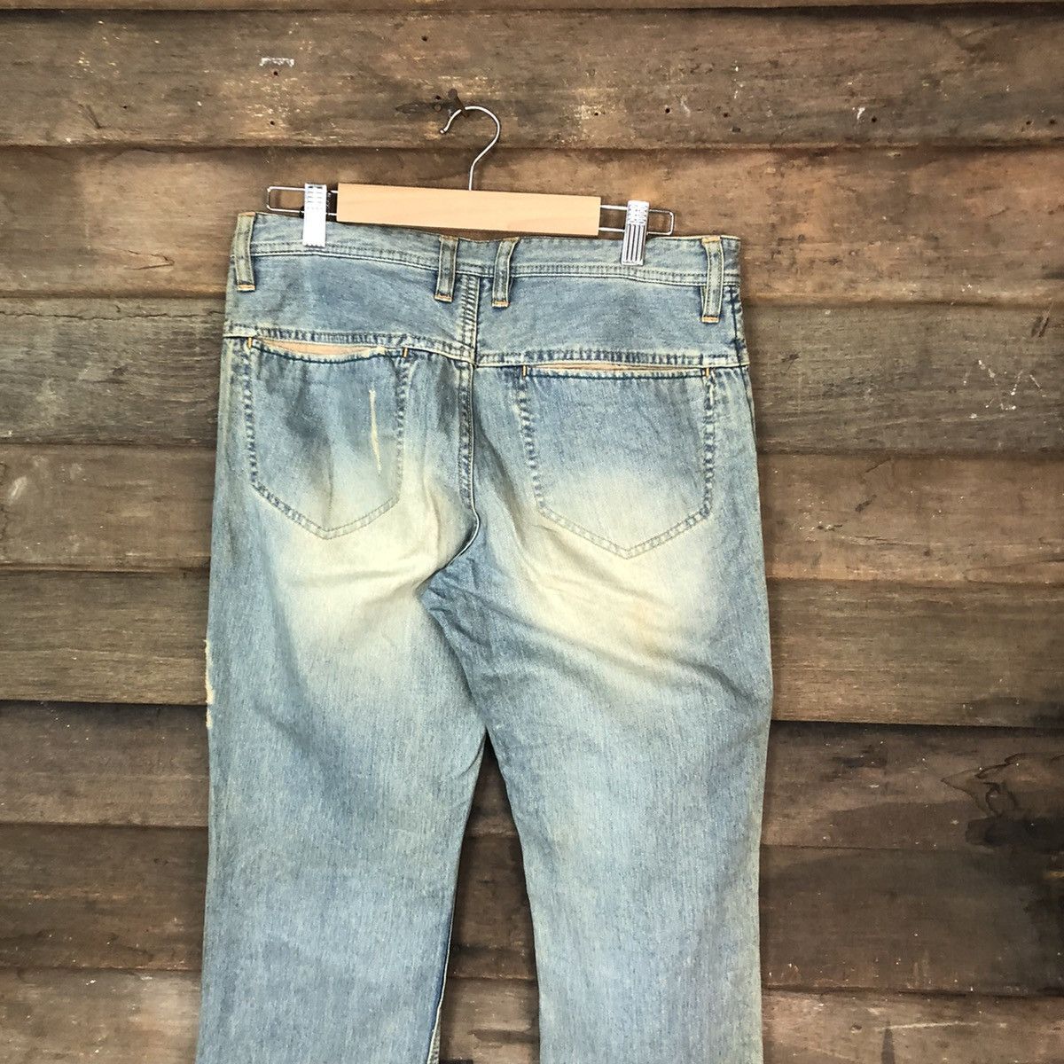 ADAM ET ROPE Adam Et Rope faded Blue Distressed Denim #5111 Size US 30 / EU 46 - 10 Thumbnail