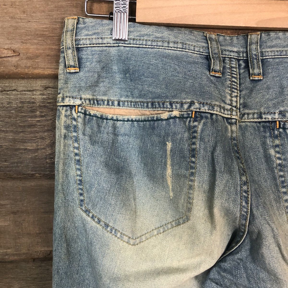 ADAM ET ROPE Adam Et Rope faded Blue Distressed Denim #5111 Size US 30 / EU 46 - 12 Thumbnail