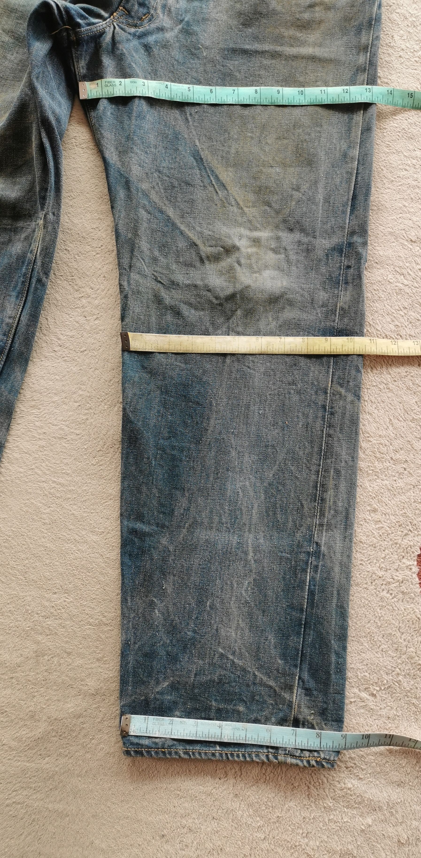 Vintage Rare Canton X West Workwear Jeans Beautiful Patina Size 38 Size US 38 / EU 54 - 10 Thumbnail