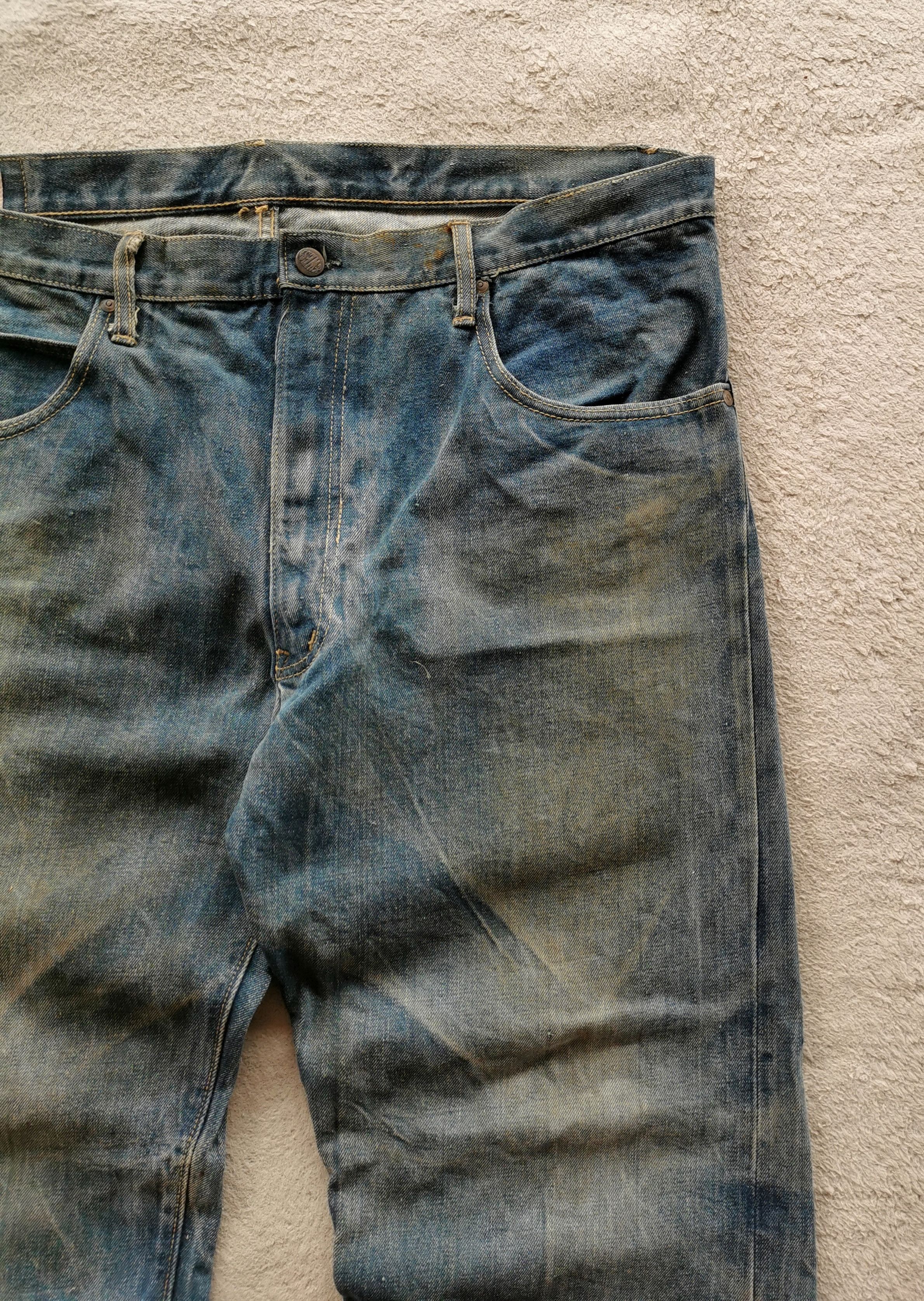 Vintage Rare Canton X West Workwear Jeans Beautiful Patina Size 38 Size US 38 / EU 54 - 4 Thumbnail