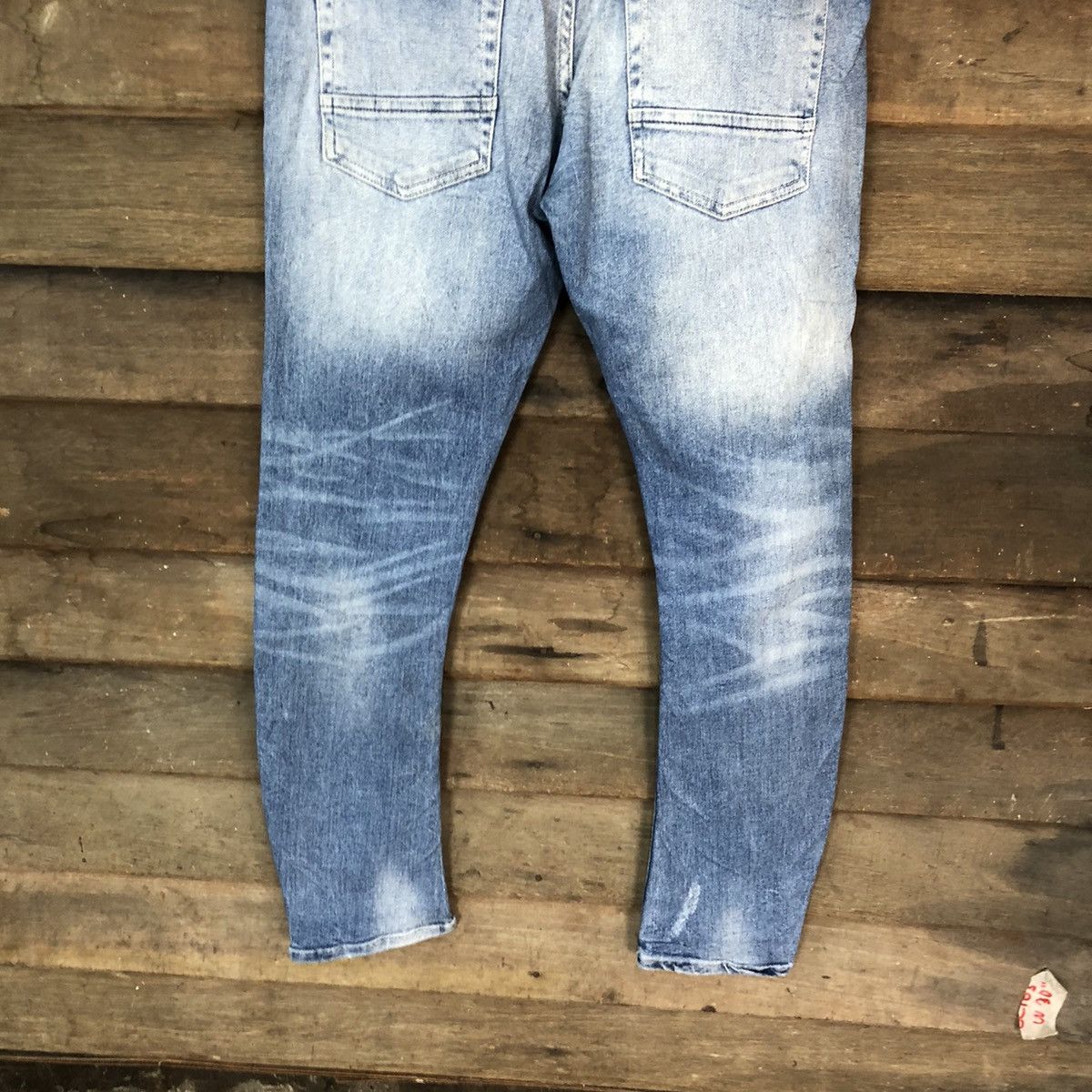 Japanese Brand ZMDC blue Distressed Denim Pants #5137 Size US 30 / EU 46 - 13 Thumbnail