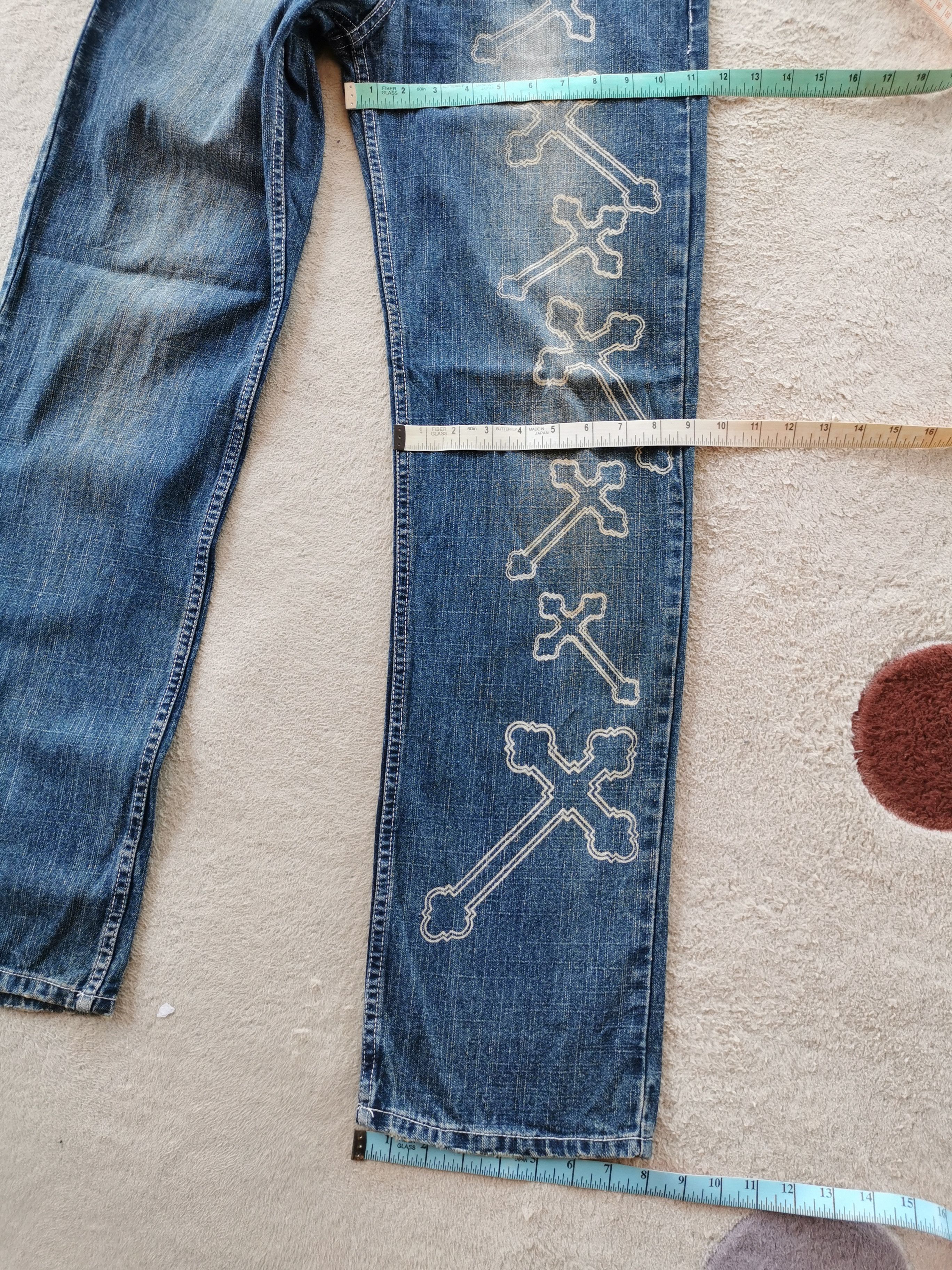If Six Was Nine Free Beat Japan Cross Jeans Size US 32 / EU 48 - 10 Thumbnail