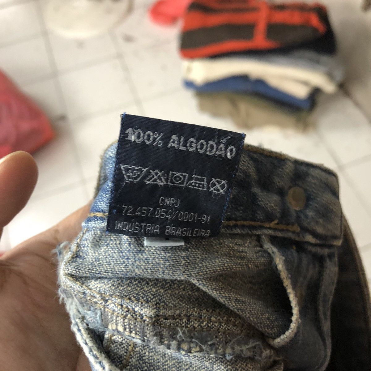 Faded Glory Muito Mais Blue faded Denim Pants #5028 Size 26" / US 2 / IT 38 - 17 Thumbnail