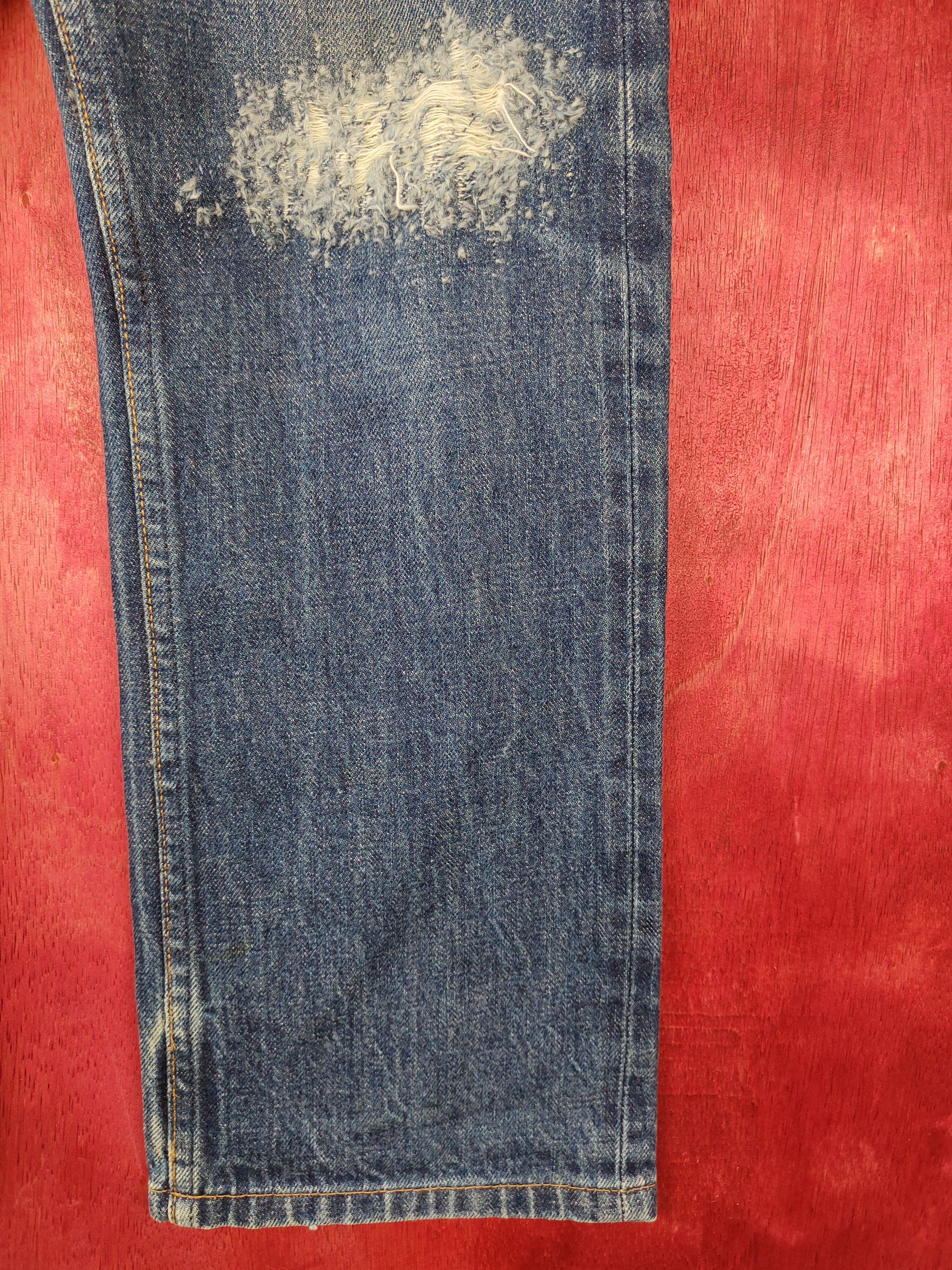 A.P.C. DL A.P.C Rescue-Jean Droit Blue Jeans #S386 Size US 28 / EU 44 - 6 Thumbnail