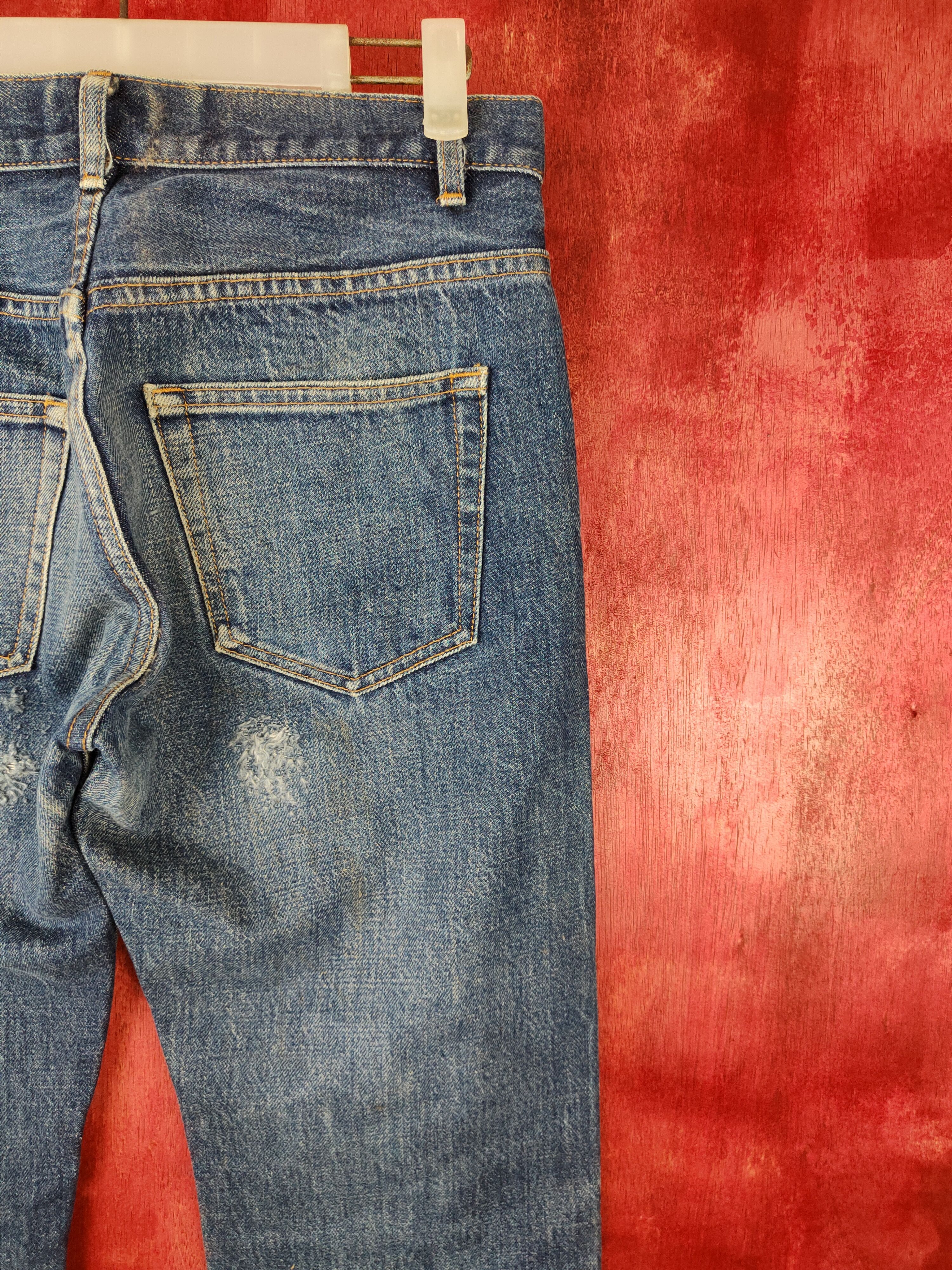 A.P.C. DL A.P.C Rescue-Jean Droit Blue Jeans #S386 Size US 28 / EU 44 - 10 Thumbnail