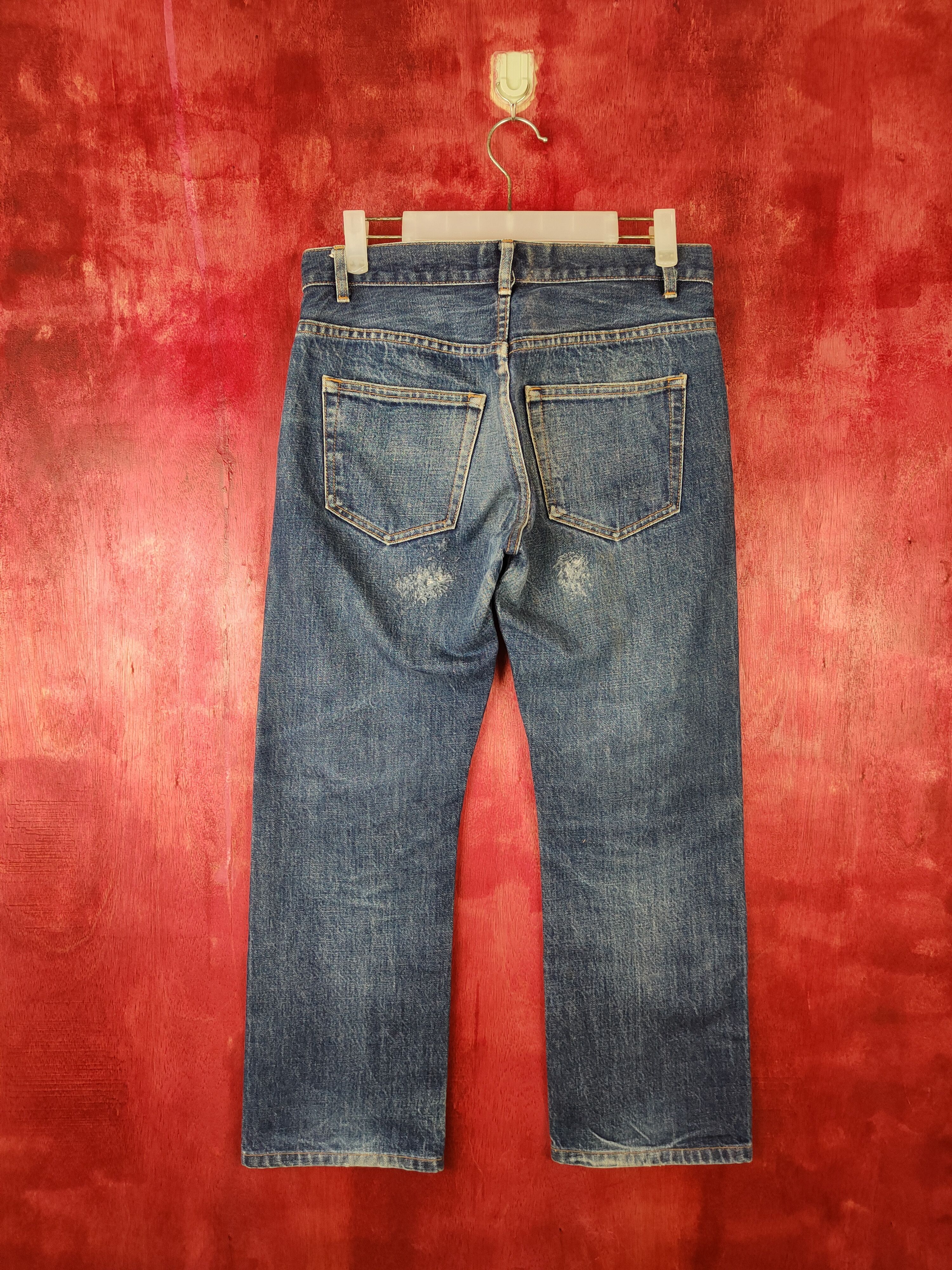 A.P.C. DL A.P.C Rescue-Jean Droit Blue Jeans #S386 Size US 28 / EU 44 - 7 Thumbnail