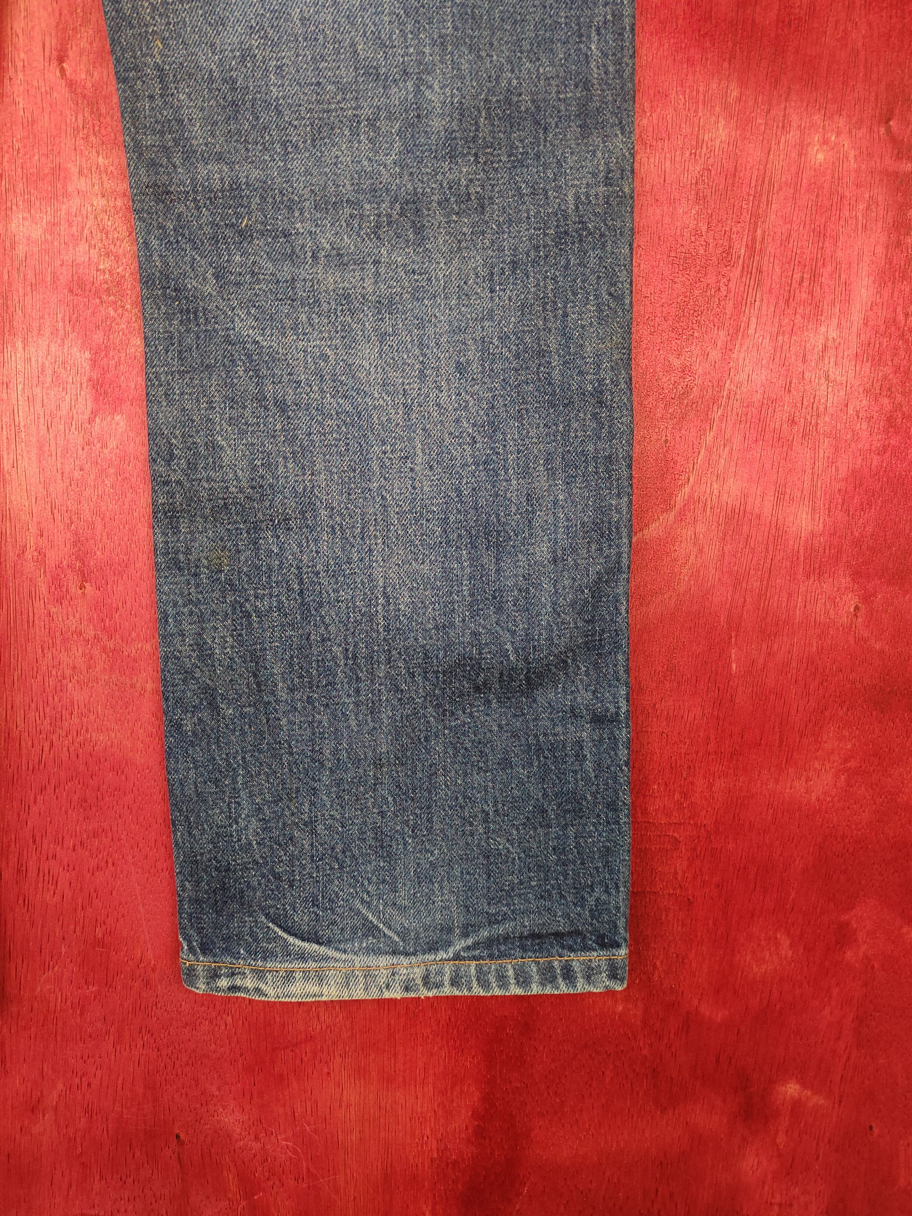A.P.C. DL A.P.C Rescue-Jean Droit Blue Jeans #S386 Size US 28 / EU 44 - 11 Thumbnail